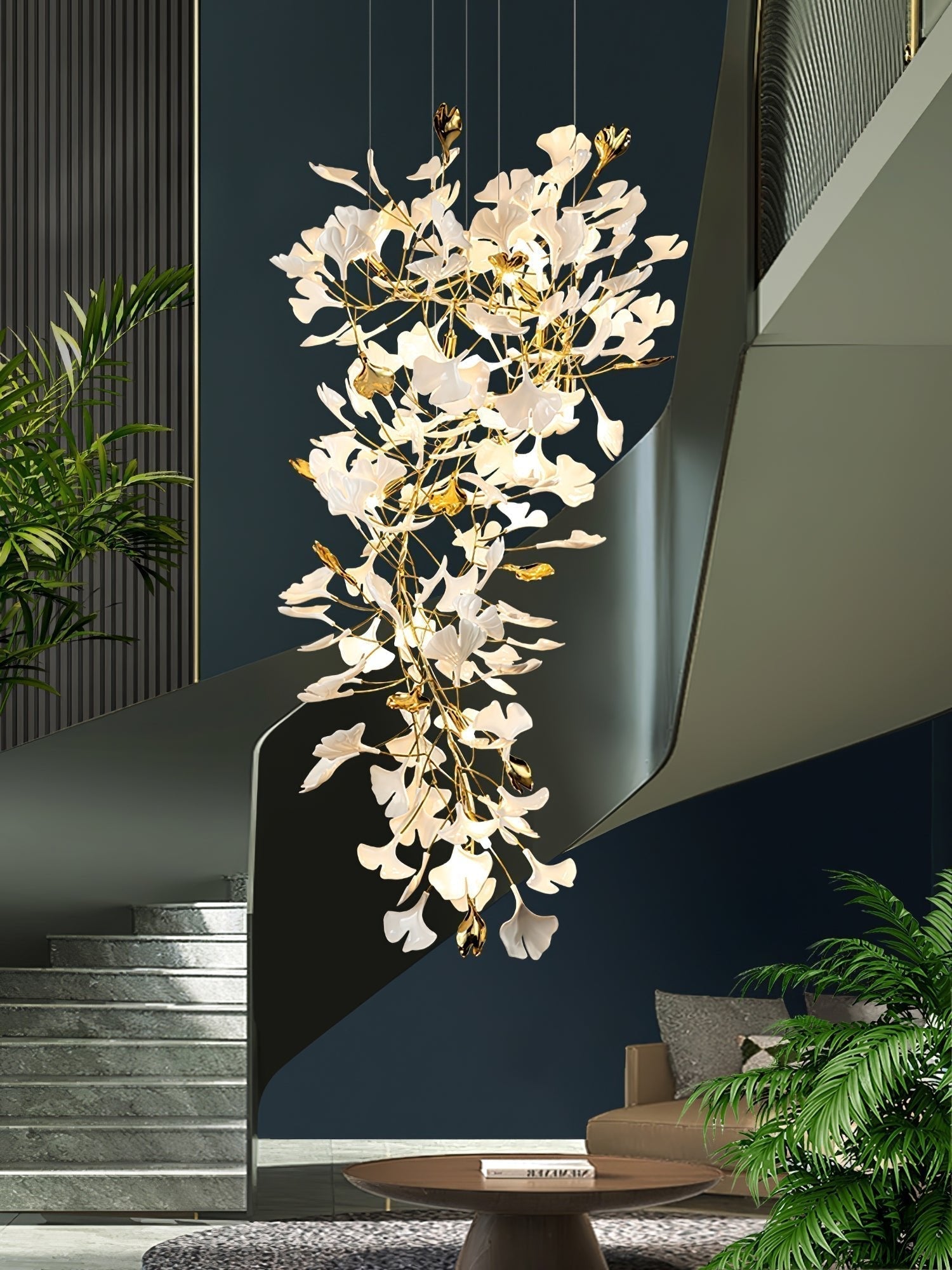 Ilvyniel Gingko Chandelier - Letslighting