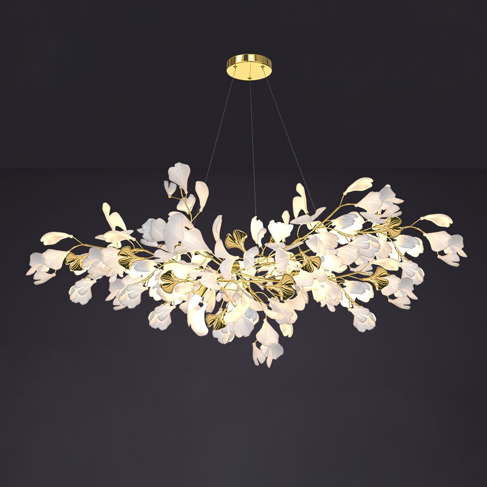Ilvyniel Gingko Chandelier - Letslighting