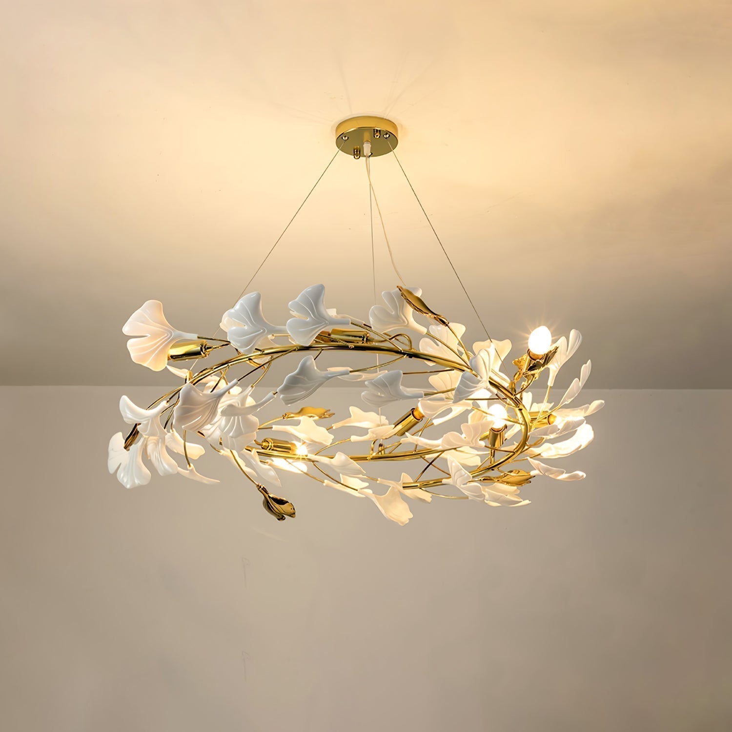 Ilvyniel Gingko Chandelier - Letslighting