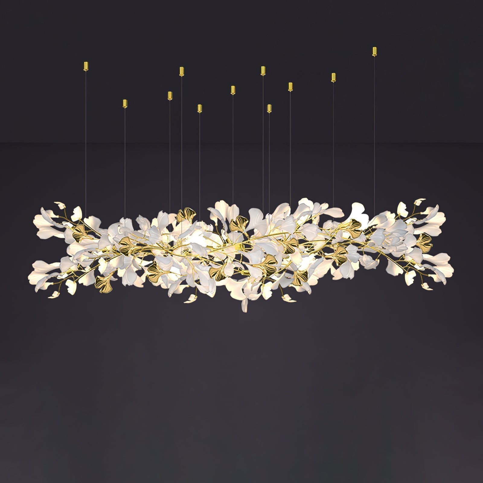 Ilvyniel Gingko Chandelier - Letslighting
