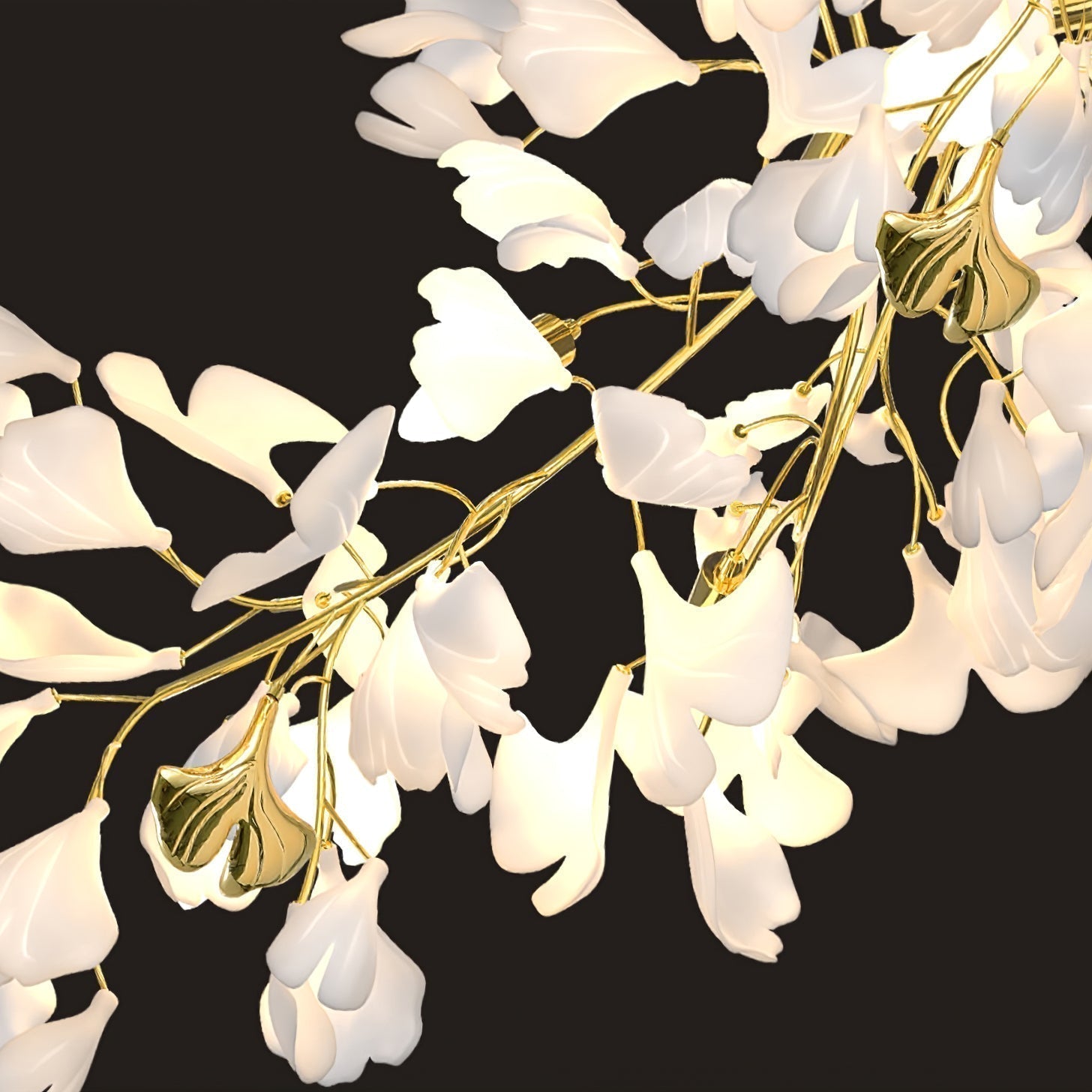 Ilvyniel Gingko Chandelier - Letslighting