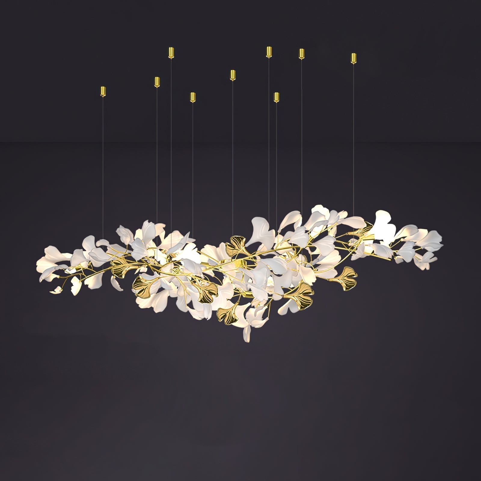 Ilvyniel Gingko Chandelier - Letslighting