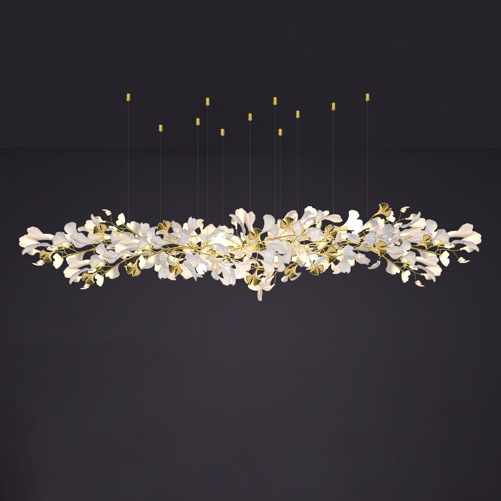 Ilvyniel Gingko Chandelier - Letslighting