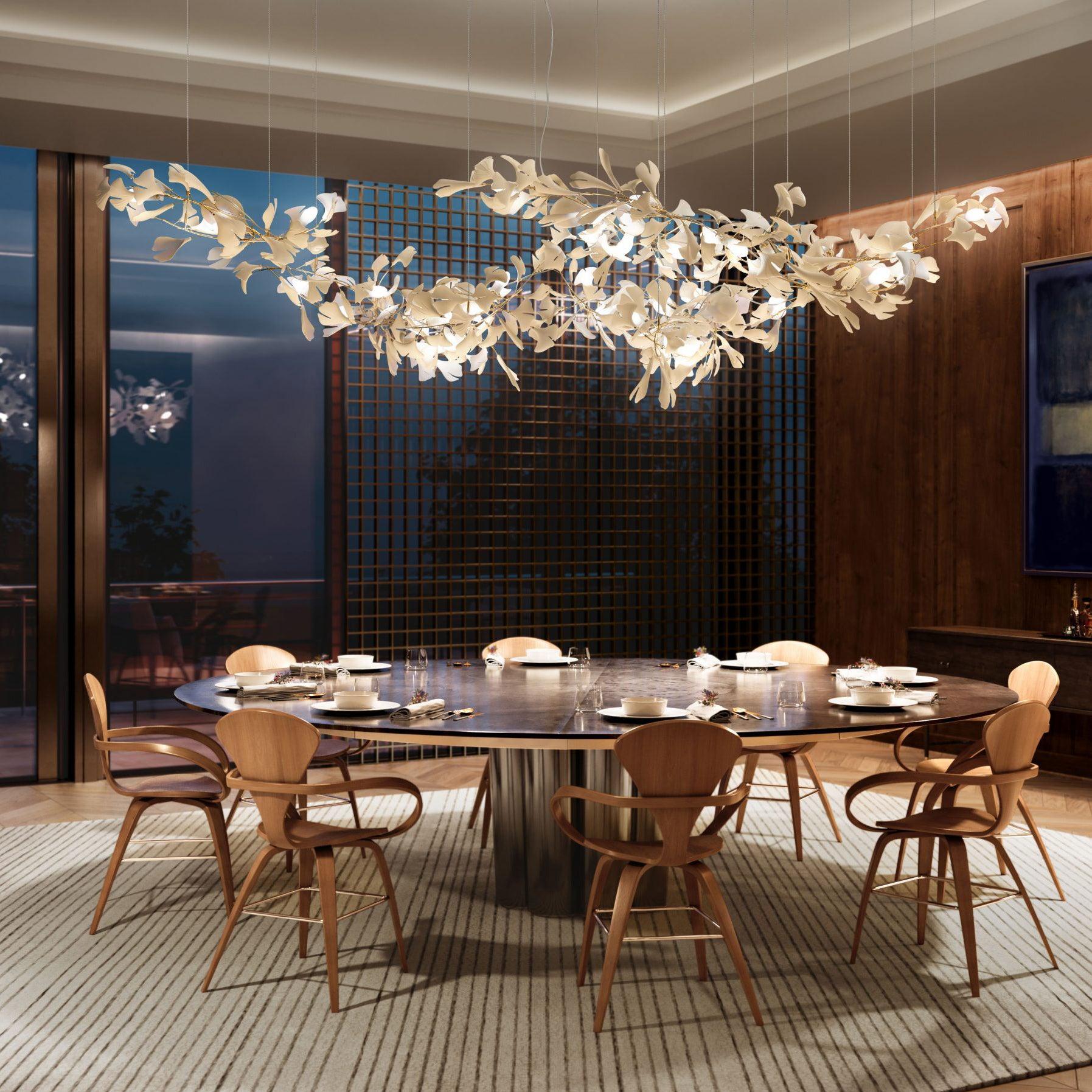 Elysia Floral Canopy Chandelier - Letslighting
