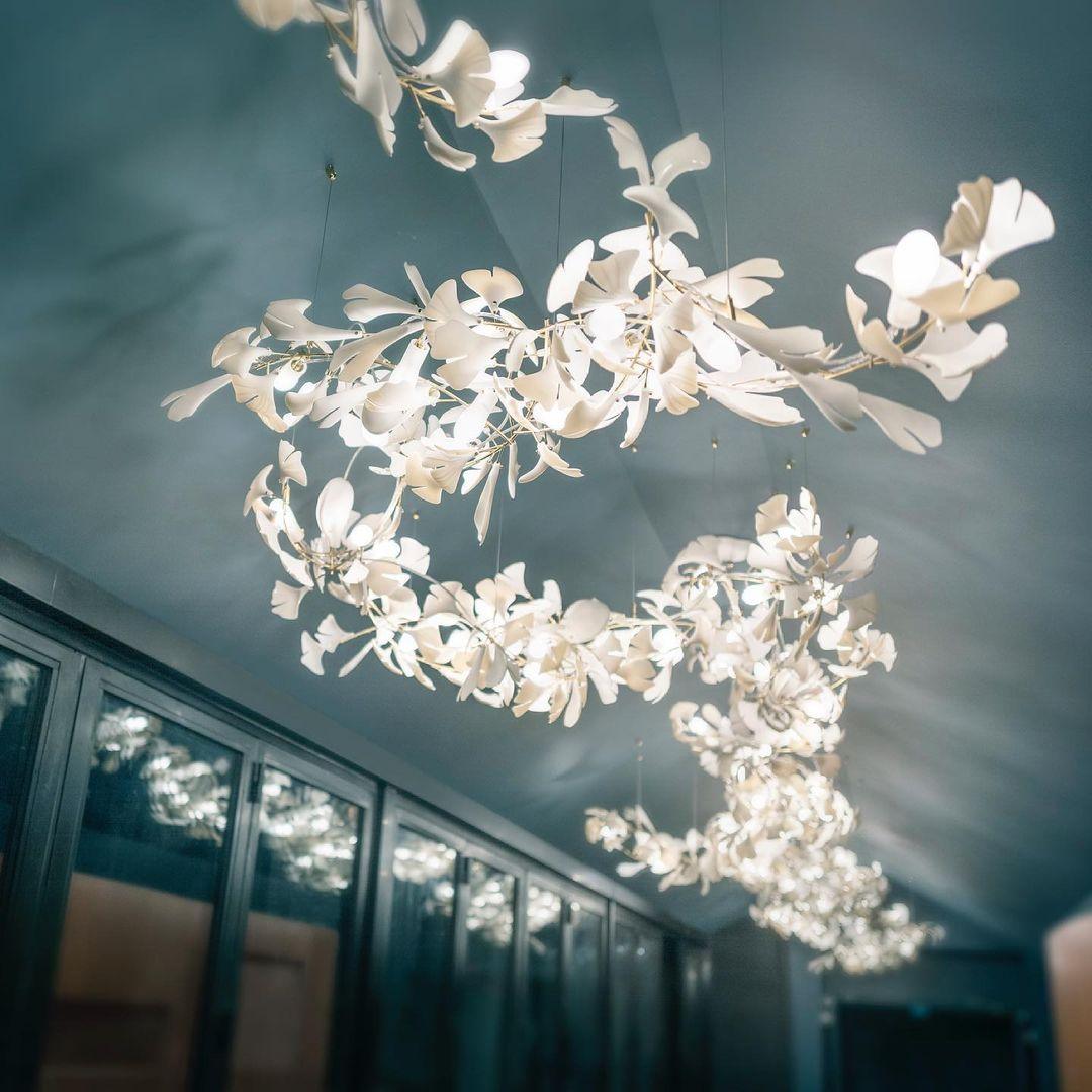 Elysia Floral Canopy Chandelier - Letslighting