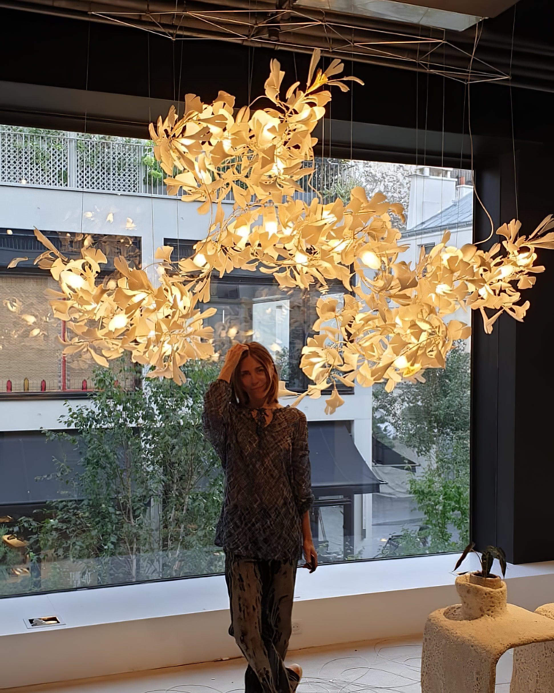 Elysia Floral Canopy Chandelier - Letslighting
