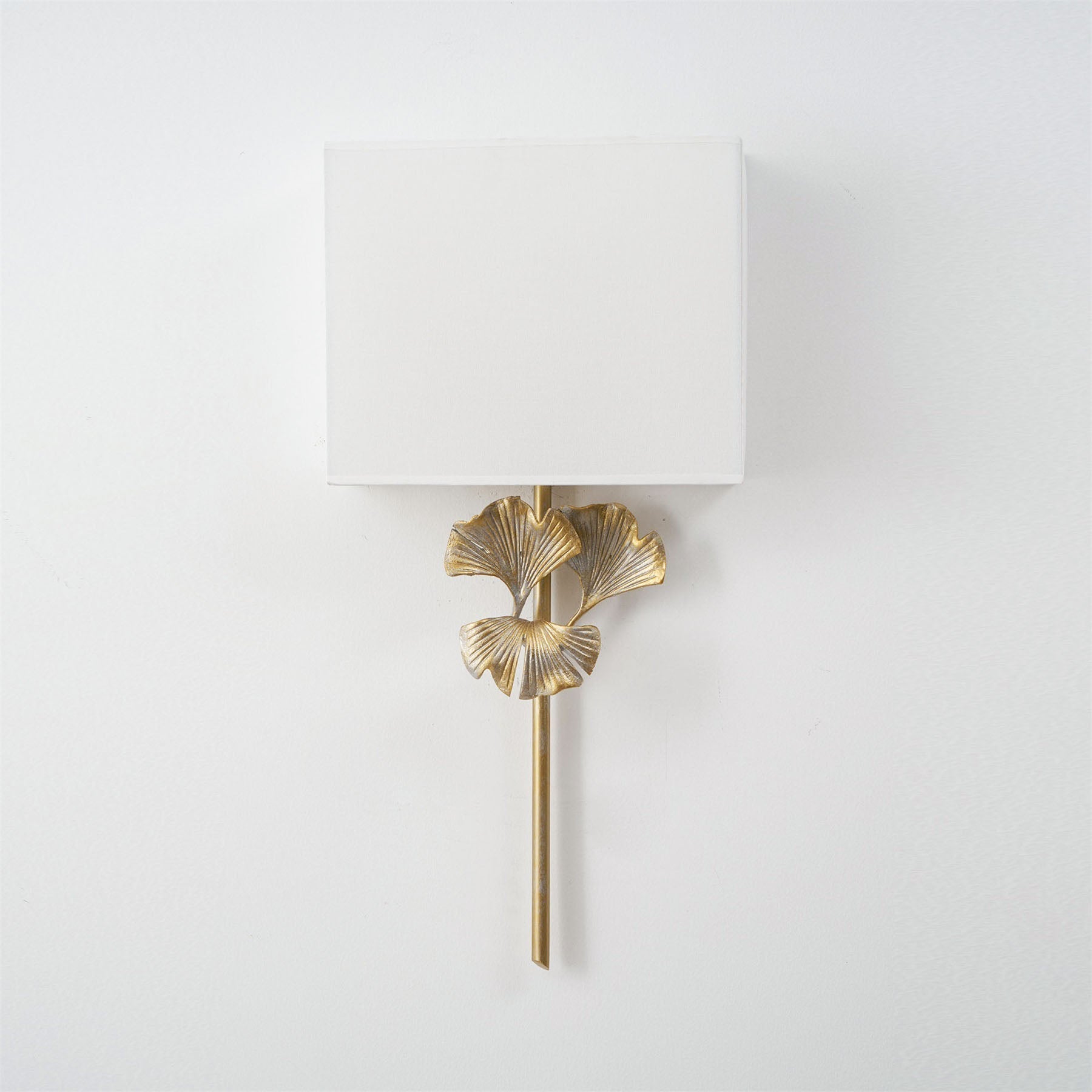 Silva Lámpara de Pared Hoja de Ginkgo