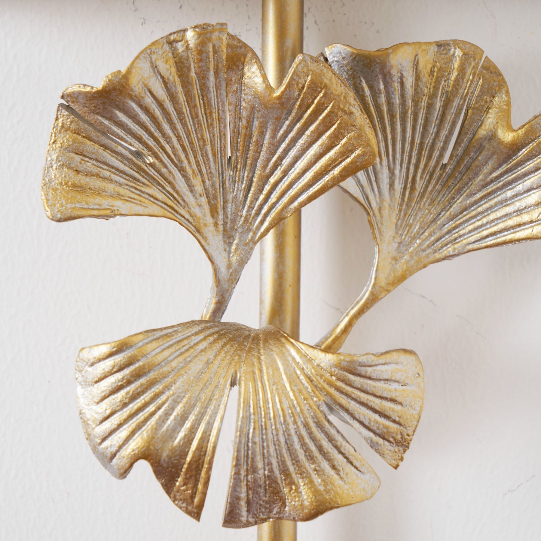 Silva Lámpara de Pared Hoja de Ginkgo