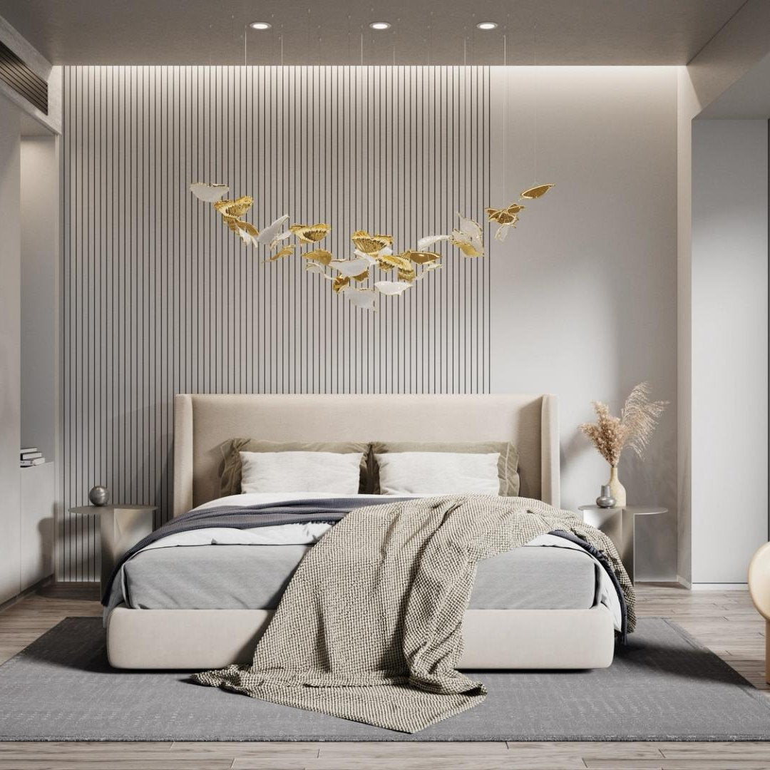 Ucareth Metal Leaf Pendant Light - Letslighting