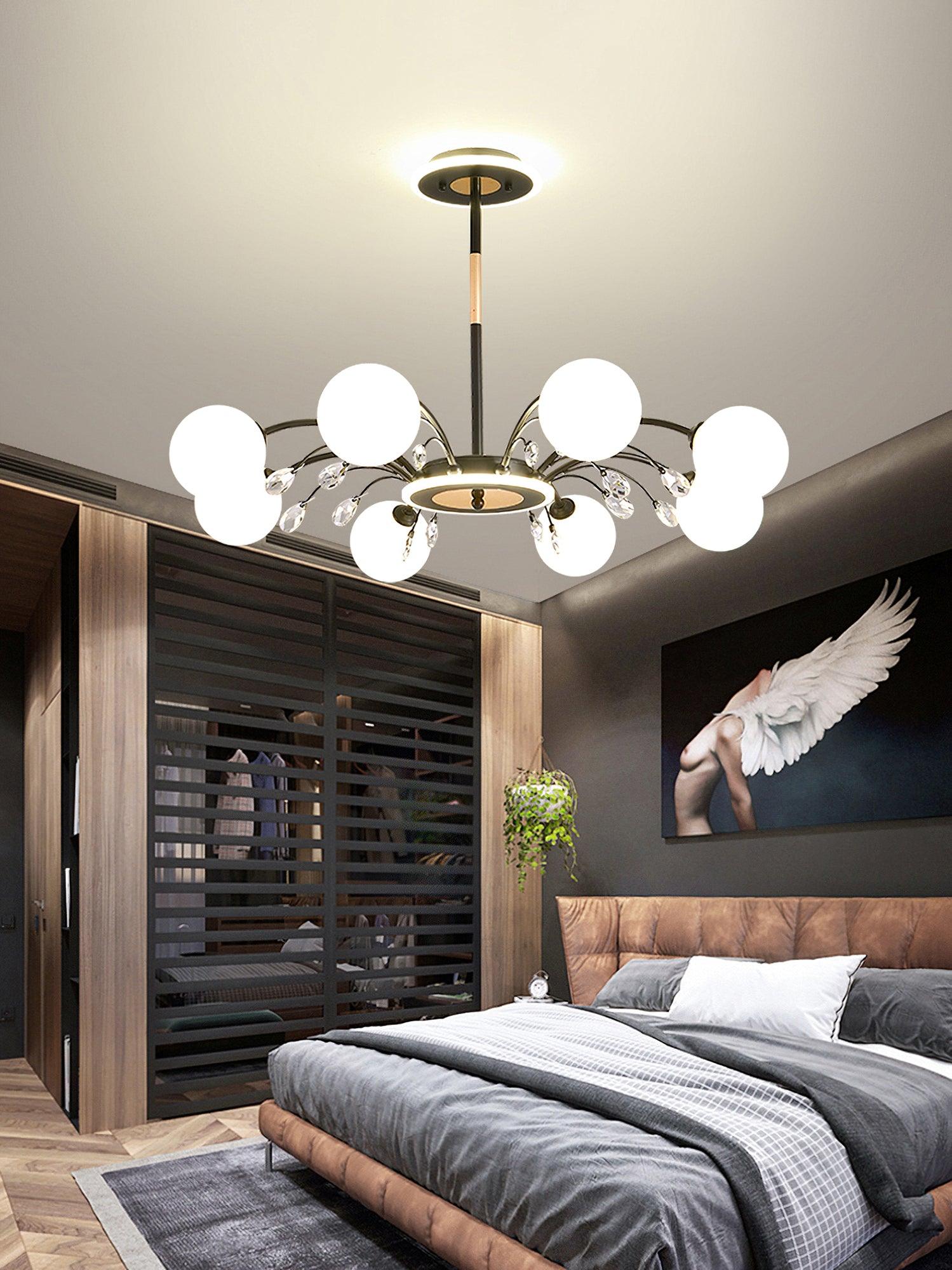 Glamorous Glass Raindrop Chandeliers - Letslighting