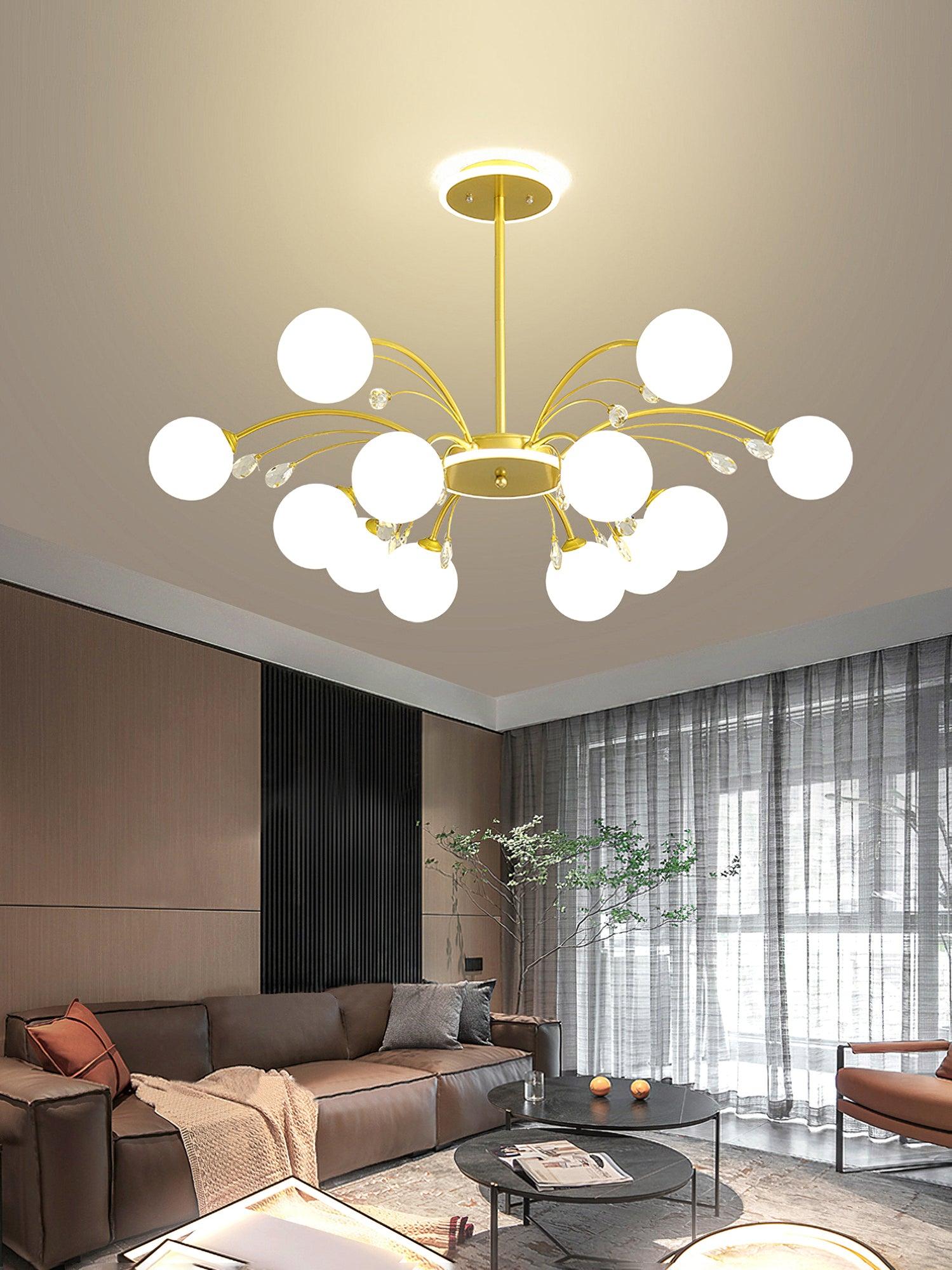 Glamorous Glass Raindrop Chandeliers - Letslighting