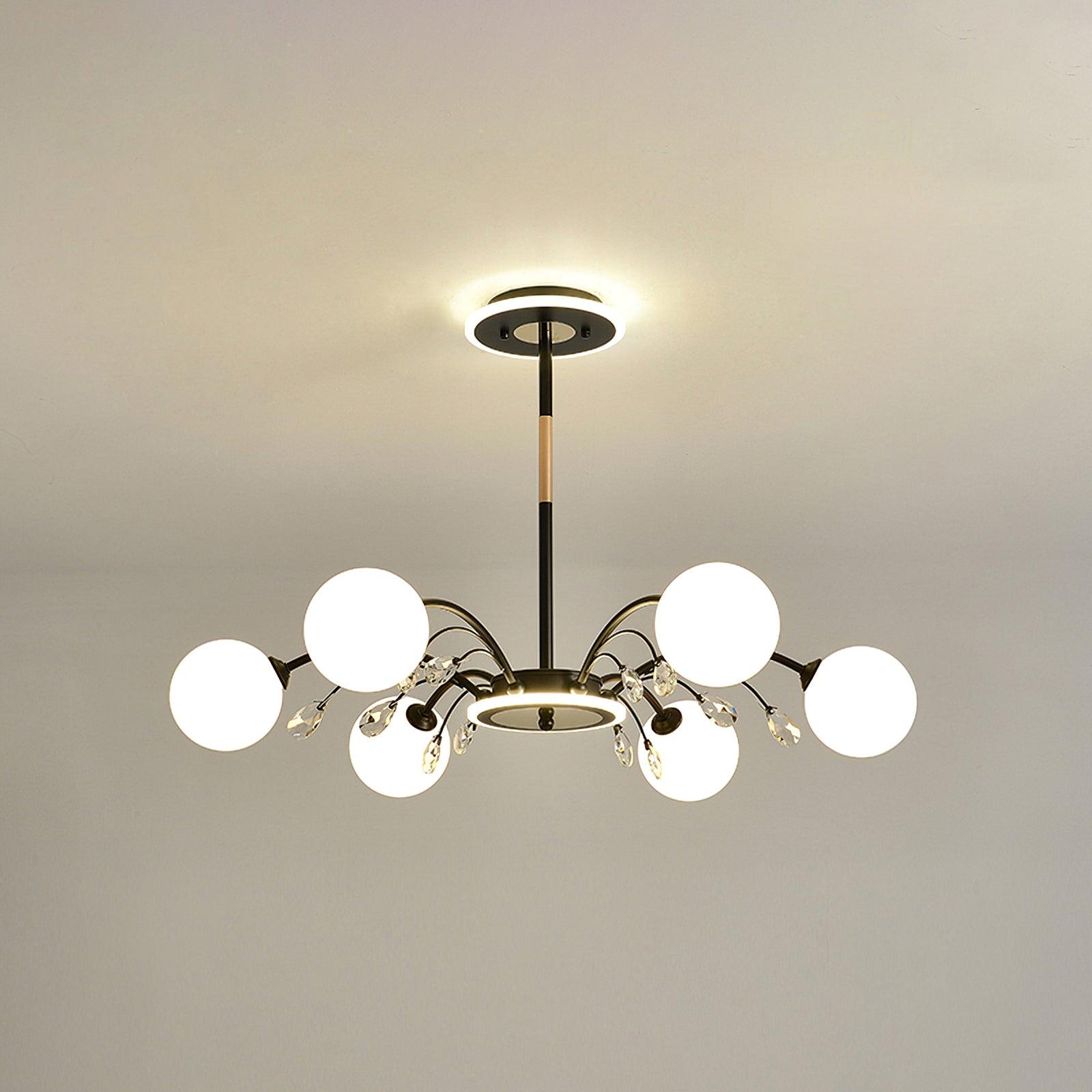Glamorous Glass Raindrop Chandeliers - Letslighting