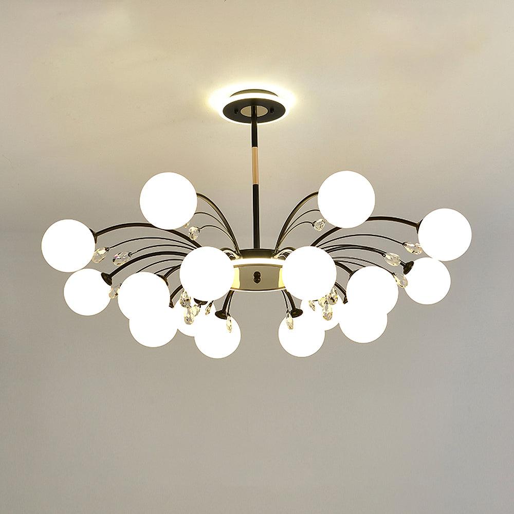 Glamorous Glass Raindrop Chandeliers - Letslighting