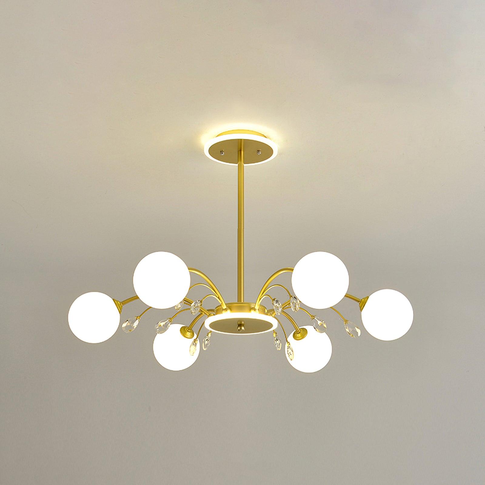 Glamorous Glass Raindrop Chandeliers - Letslighting