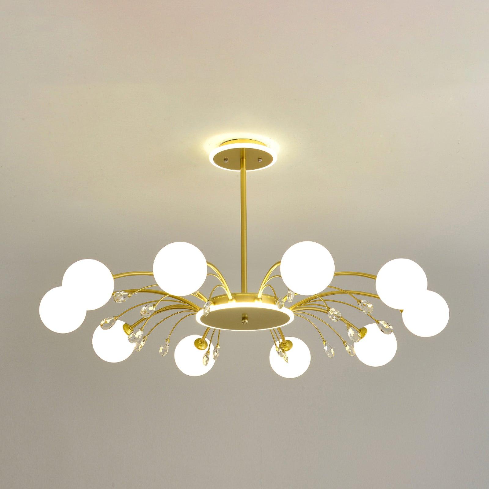 Glamorous Glass Raindrop Chandeliers - Letslighting
