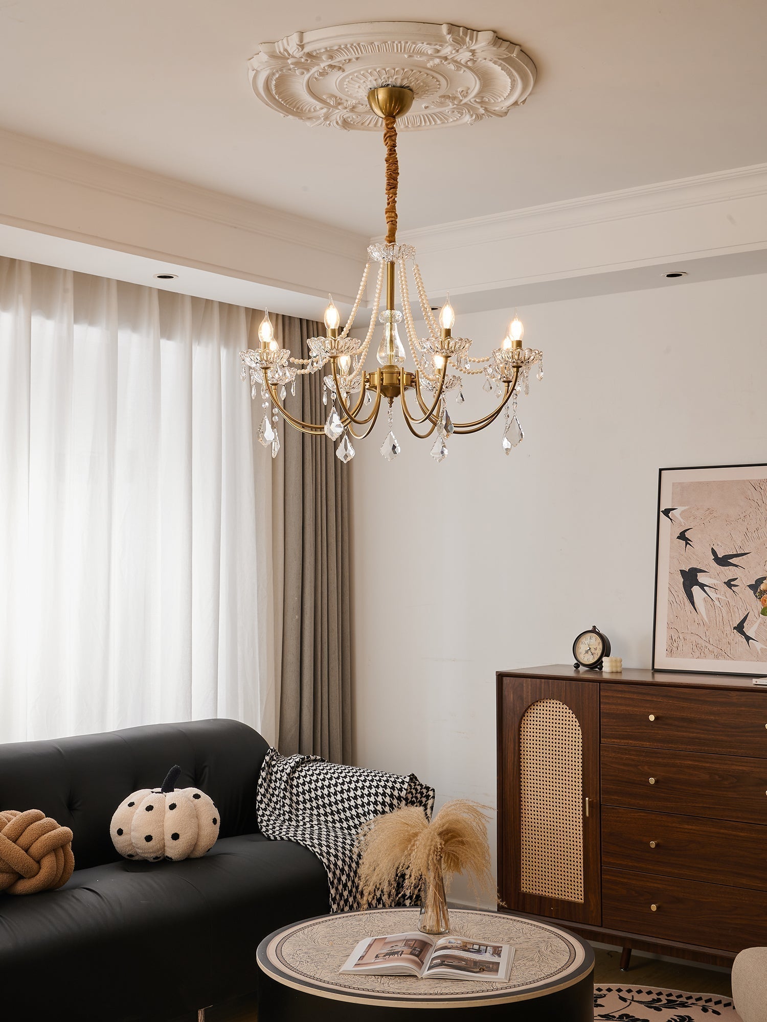 Glamour Pearl Chandelier - Letslighting