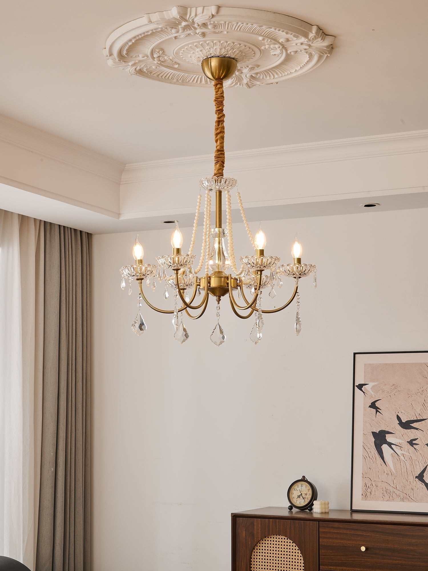Glamour Pearl Chandelier - Letslighting