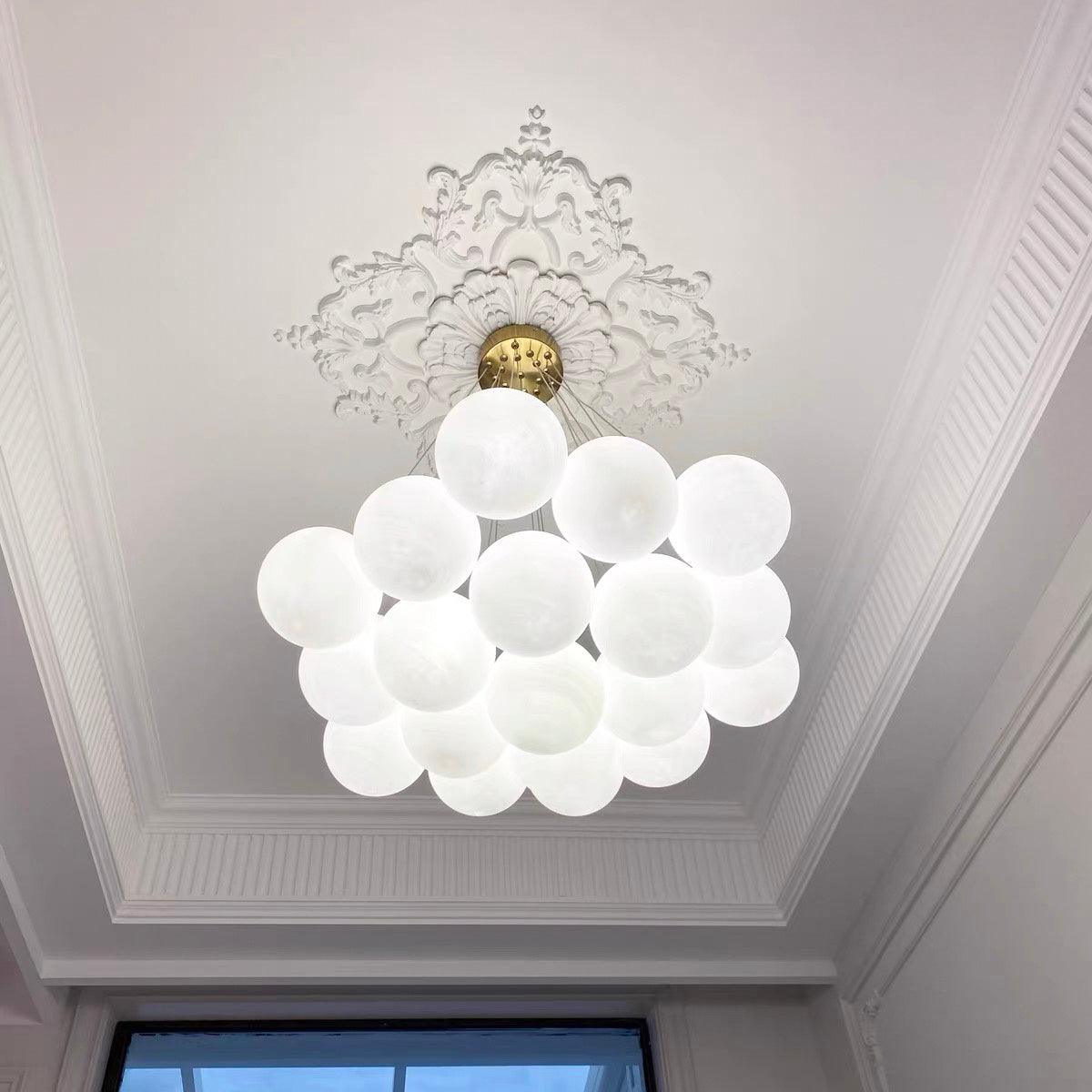 Glass Cluster Chandelier - Letslighting