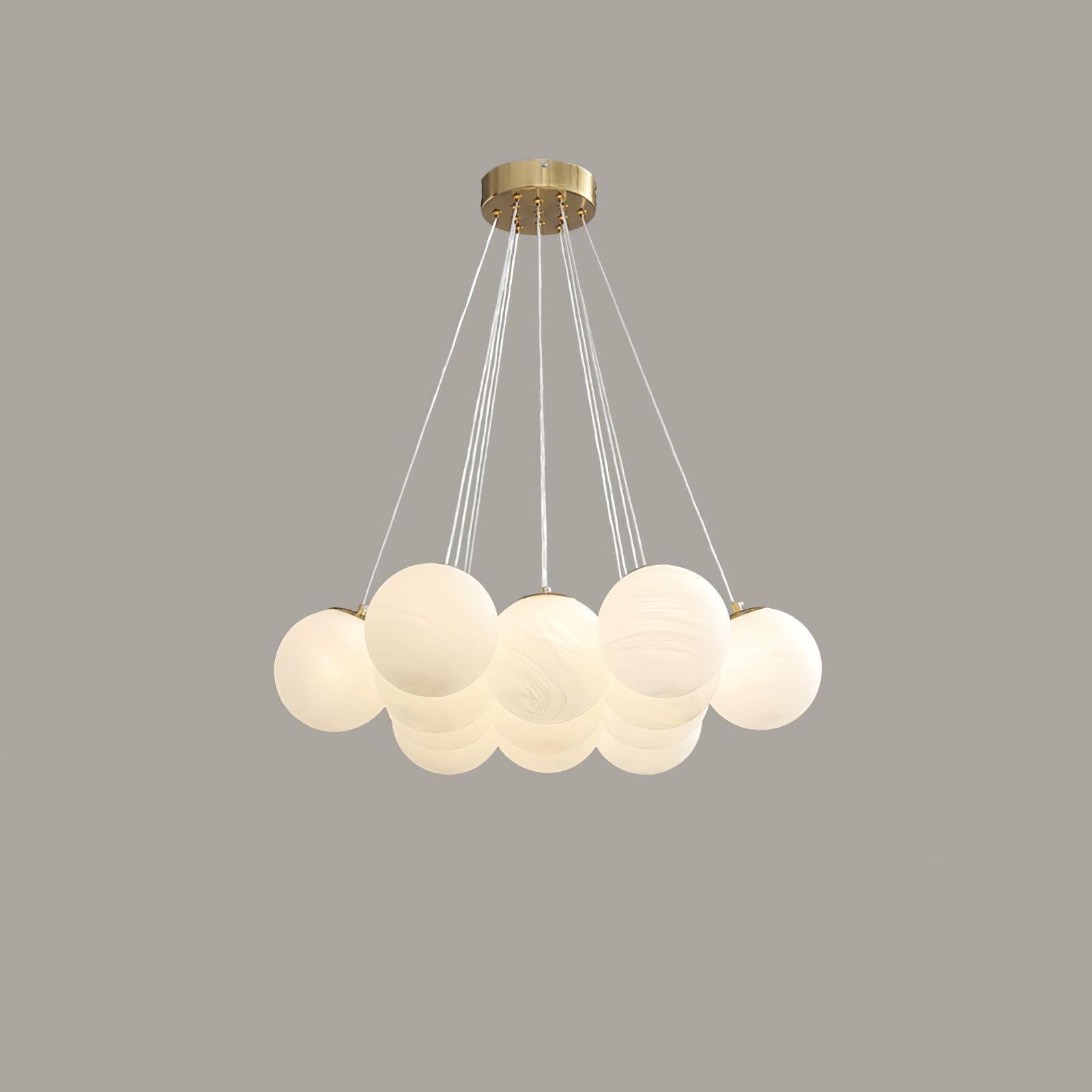 Glass Cluster Chandelier - Letslighting