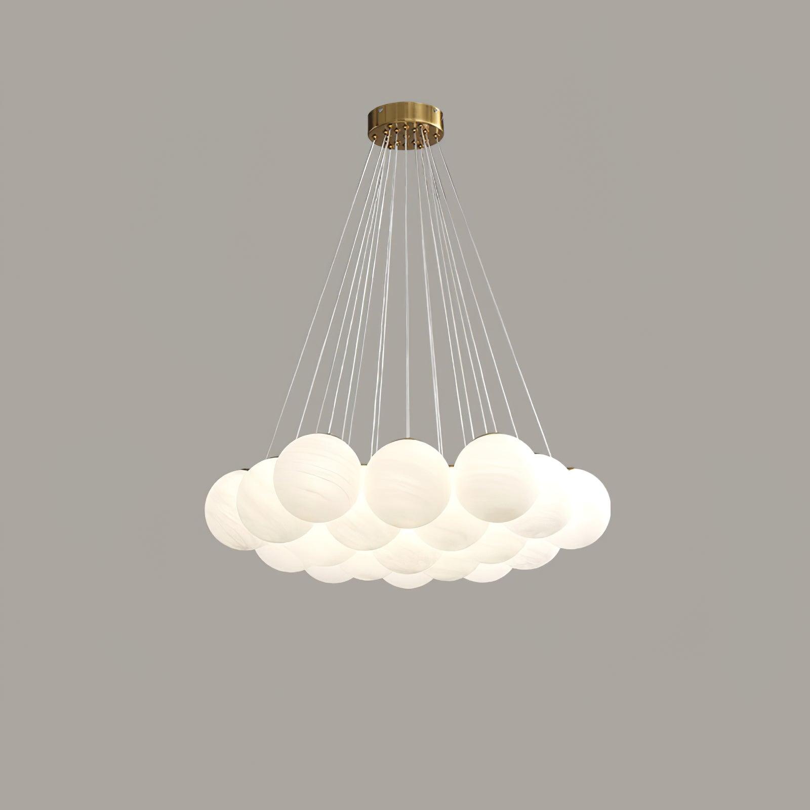Glass Cluster Chandelier - Letslighting