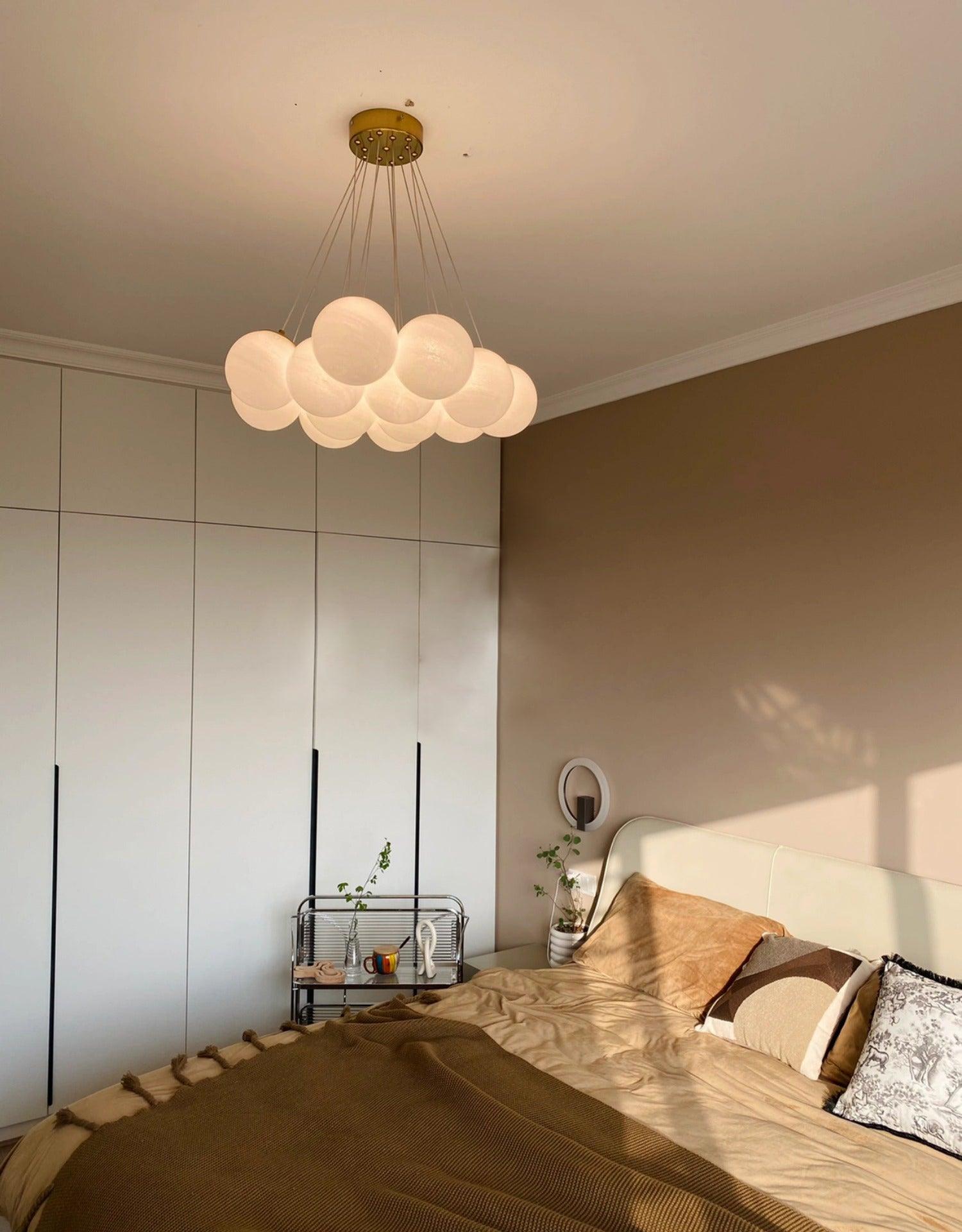 Glass Cluster Chandelier - Letslighting