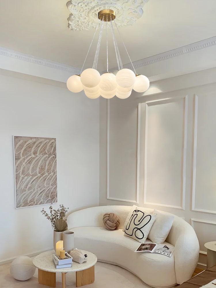 Glass Cluster Chandelier - Letslighting