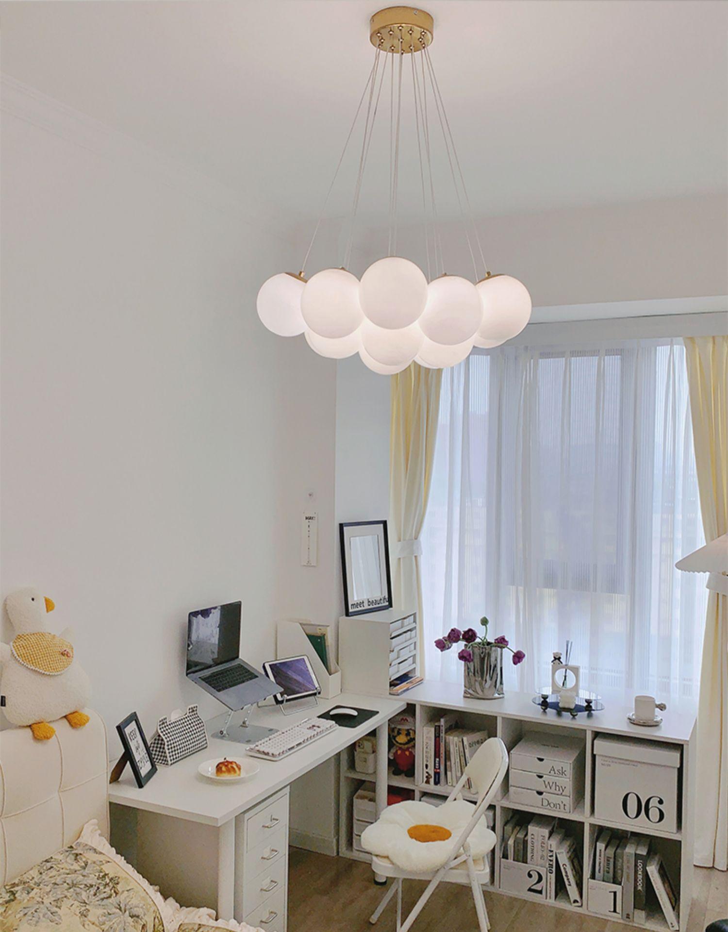 Glass Cluster Chandelier - Letslighting