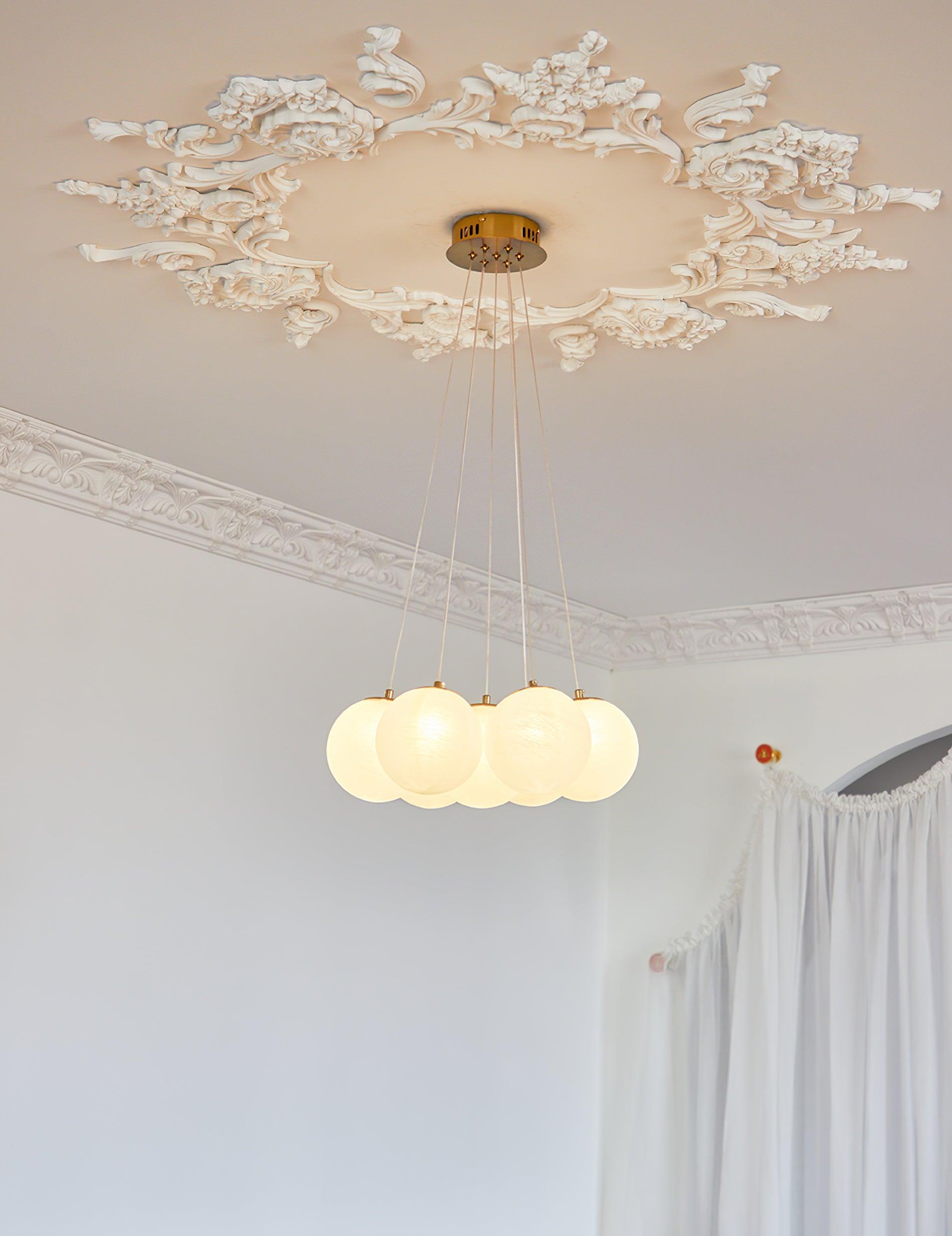 Glass Cluster Chandelier - Letslighting