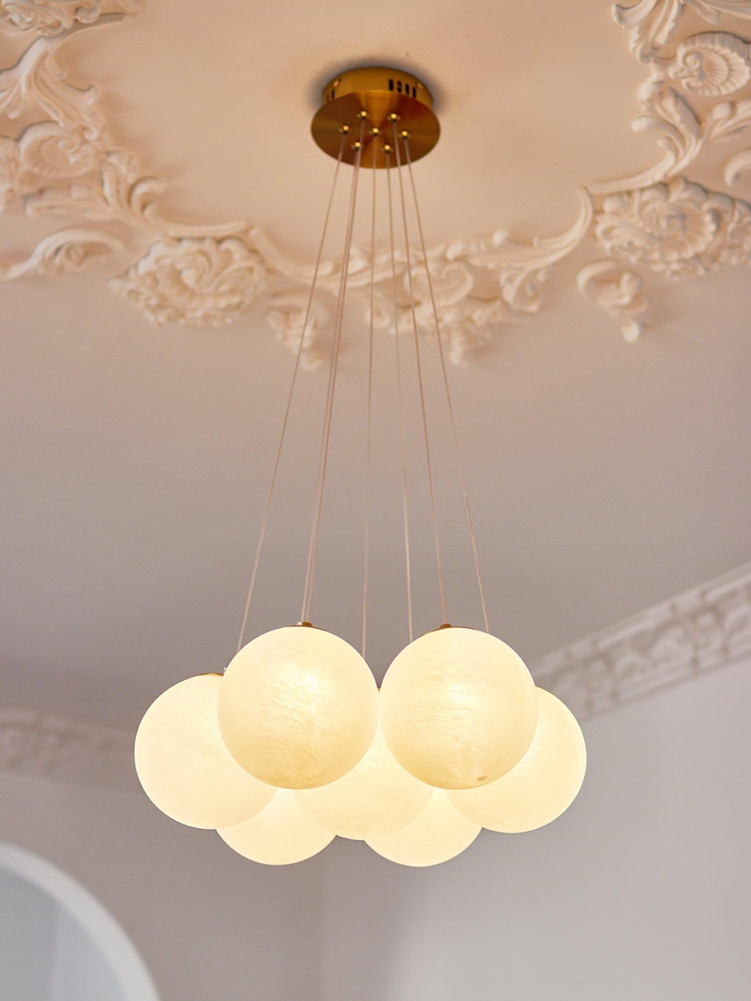 Glass Cluster Chandelier - Letslighting