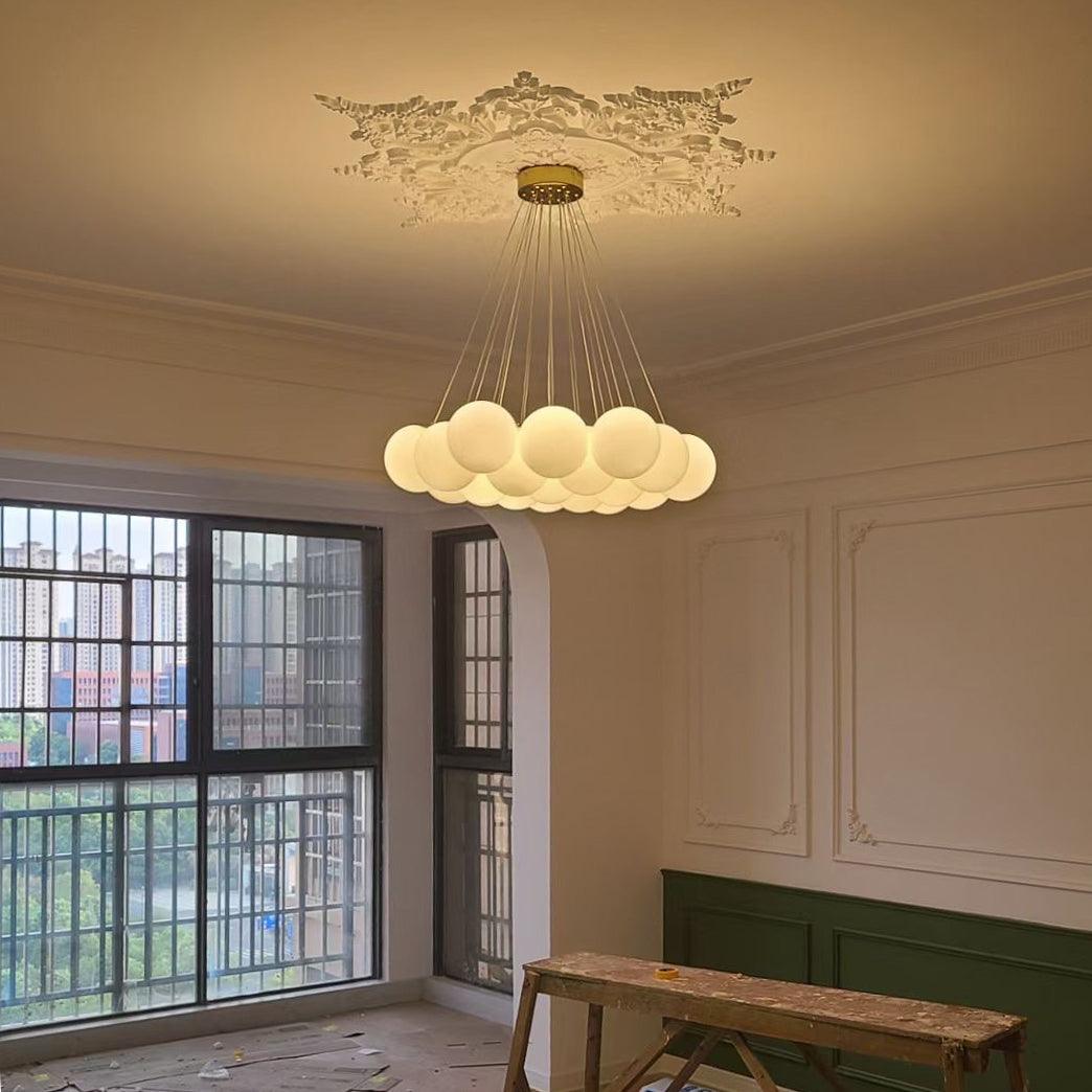 Glass Cluster Chandelier - Letslighting