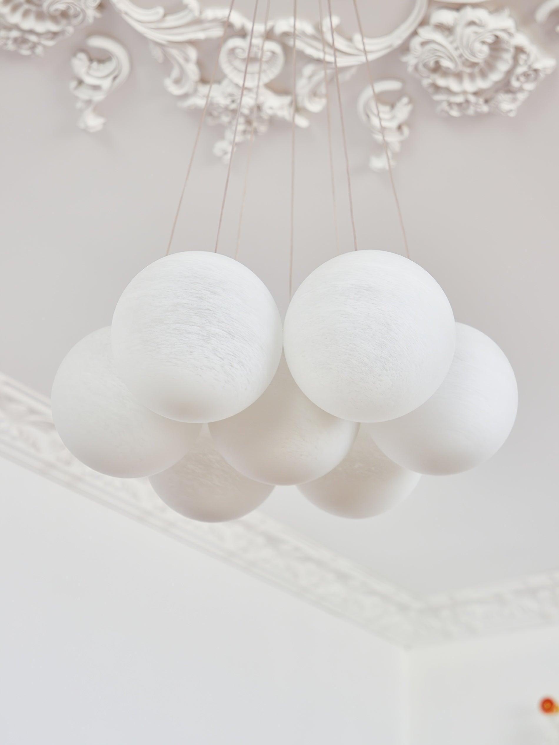 Glass Cluster Chandelier - Letslighting