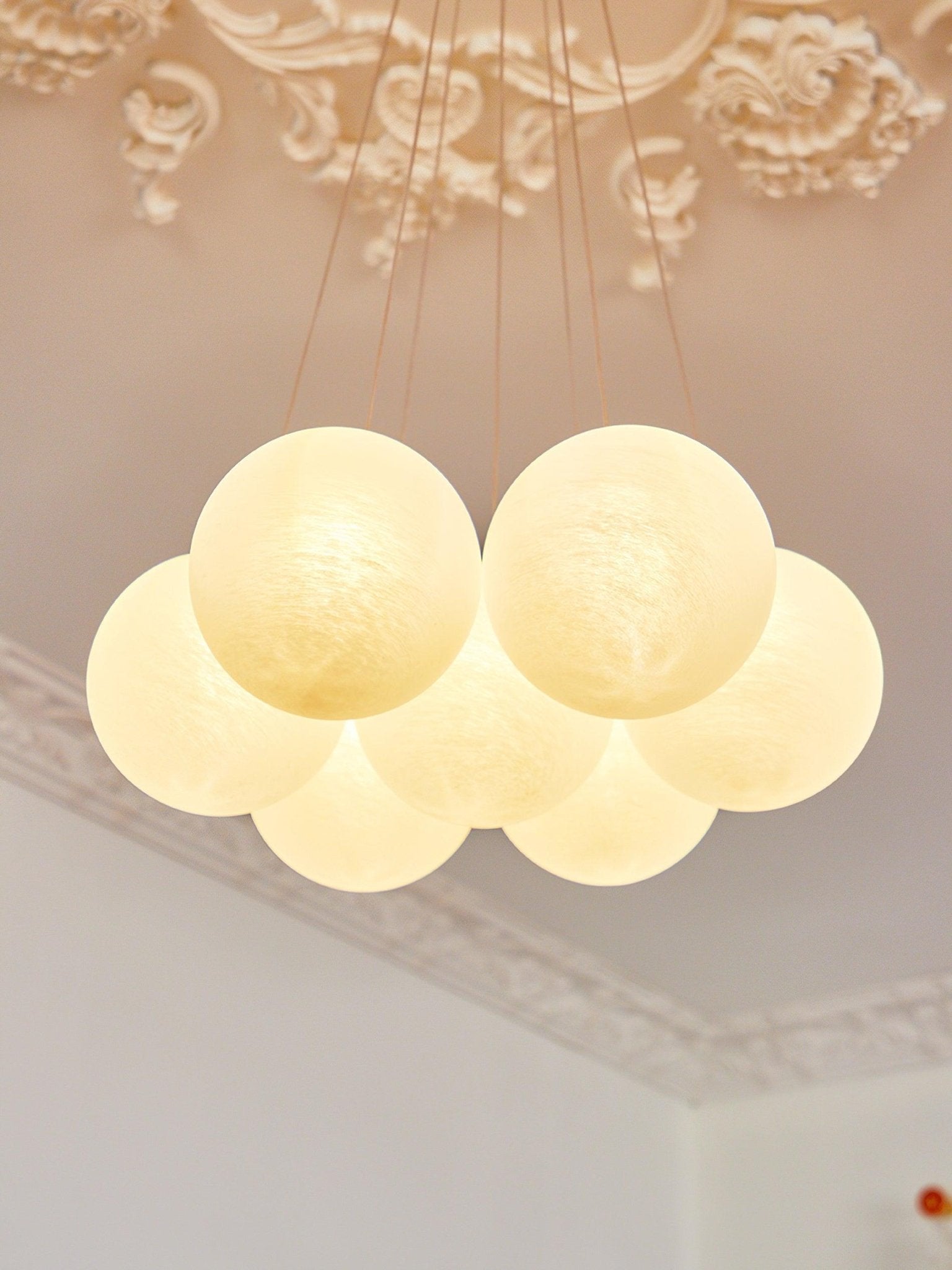 Glass Cluster Chandelier - Letslighting