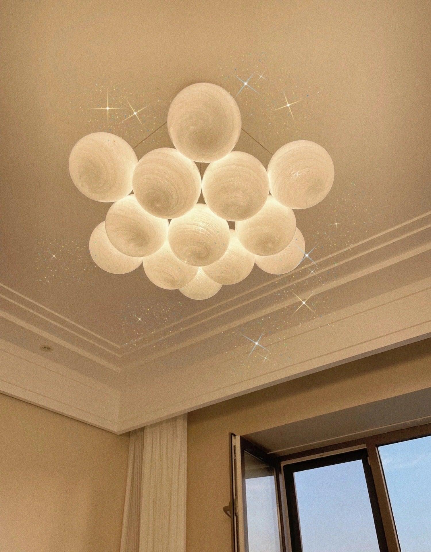 Glass Cluster Chandelier - Letslighting