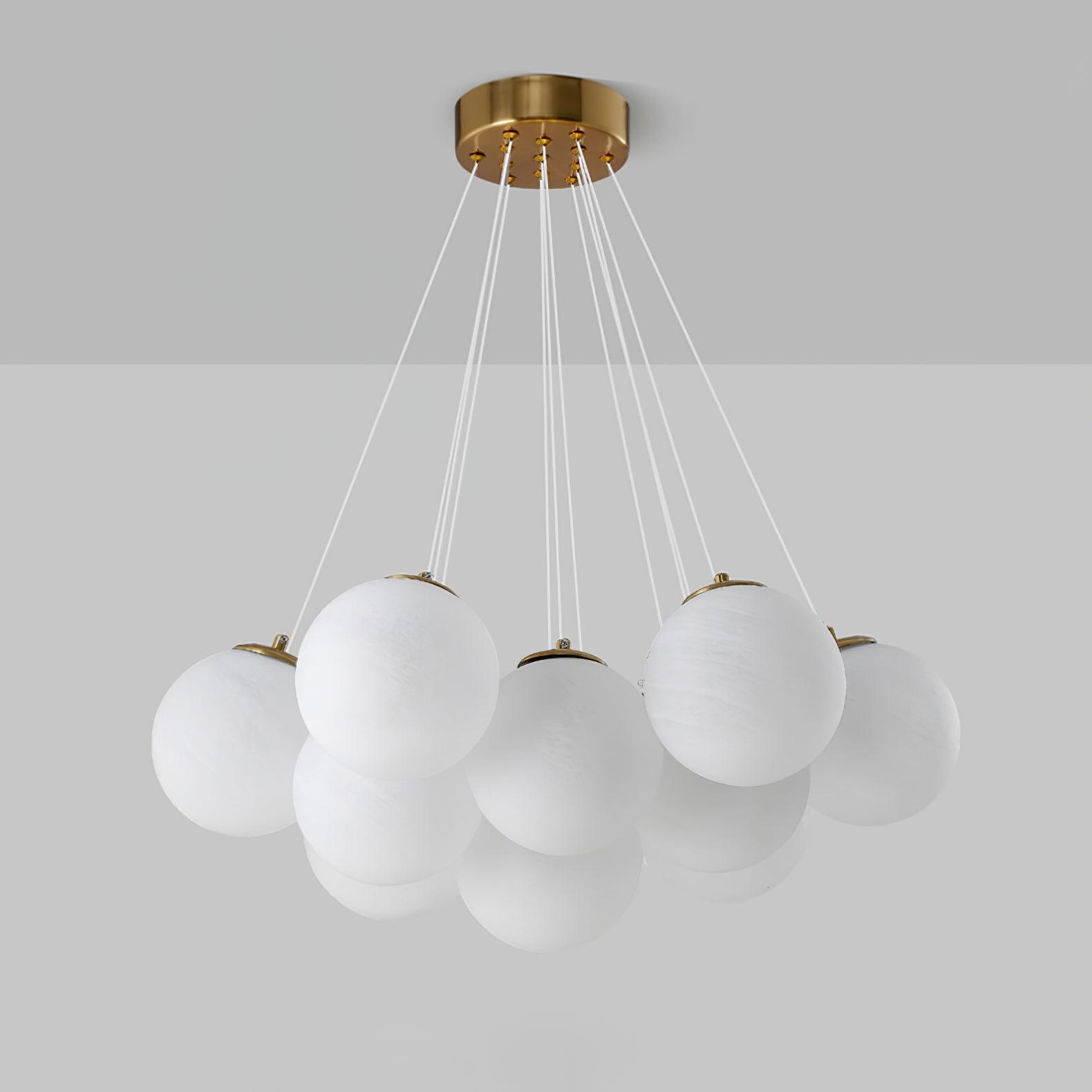 Glass Cluster Chandelier - Letslighting