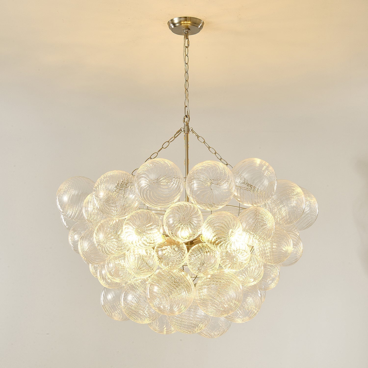 Aurora Chandelier Glass Ball Bubble Modern - Letslighting