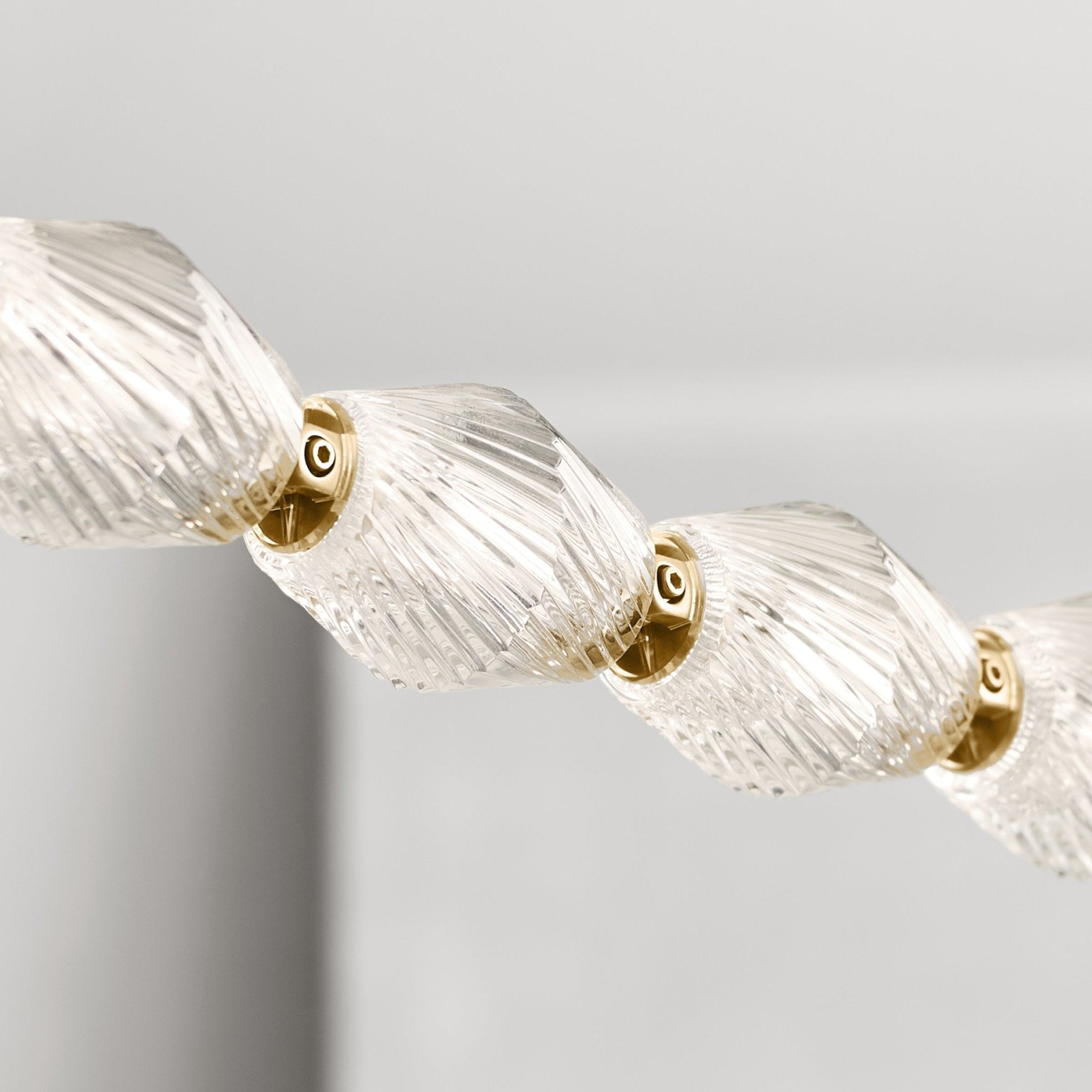Pearlene Beaded Metal Chandelier - Letslighting