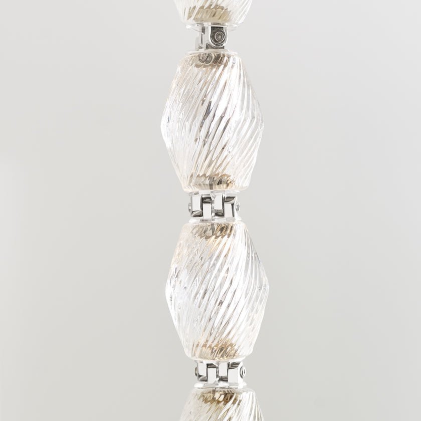 Pearlene Beaded Metal Chandelier - Letslighting