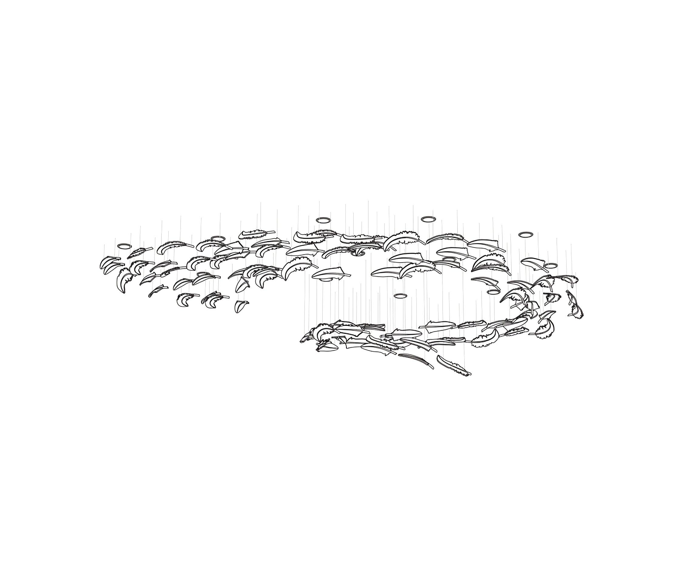 Aetherial Glass Leaf Chandelier - Letslighting