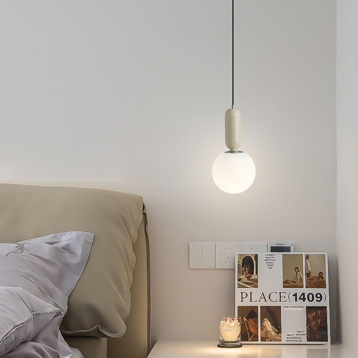 Glass Globe Ball Pendant Light - Letslighting