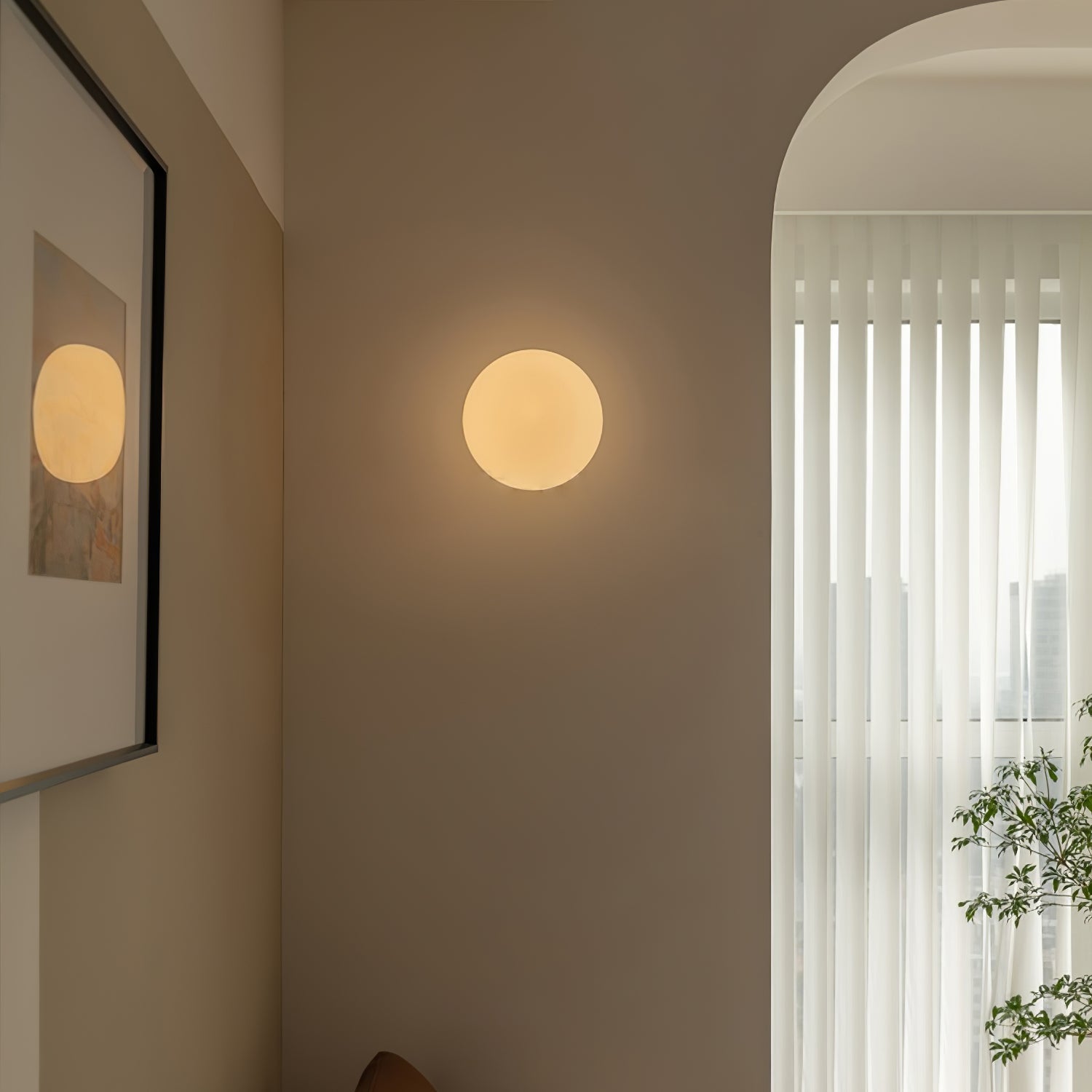 Glass Mini Orb Wall Lamp - Letslighting