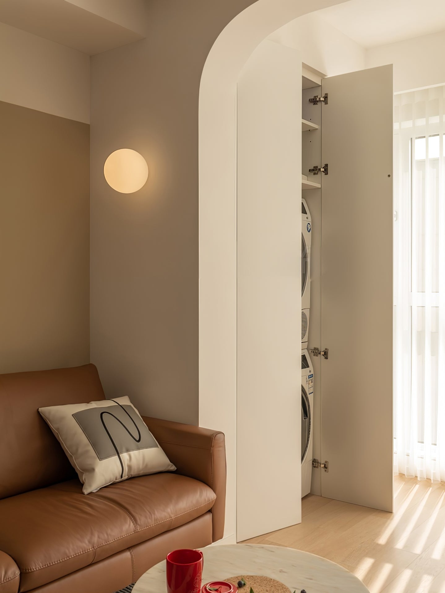 Glass Mini Orb Wall Lamp - Letslighting
