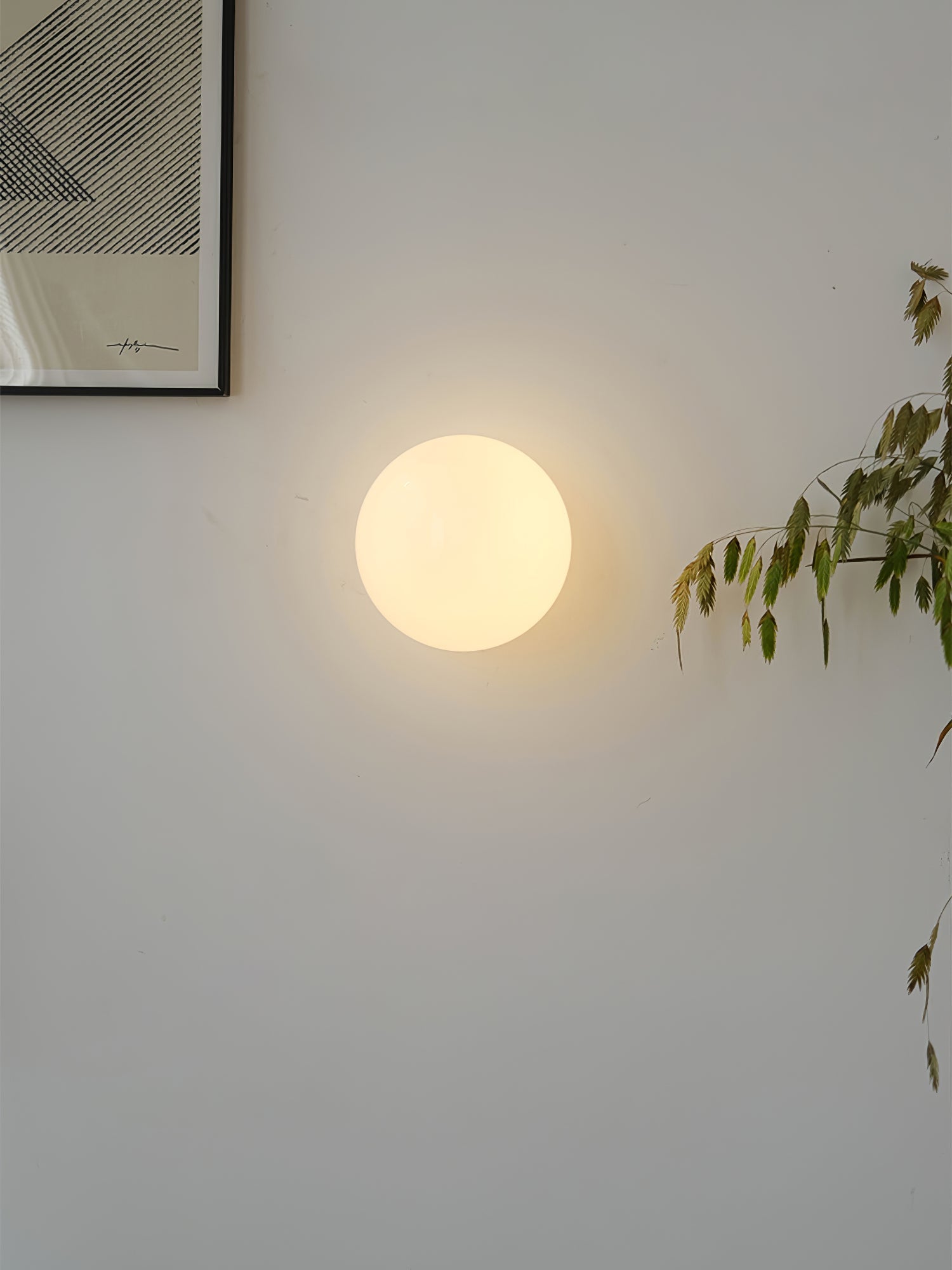 Glass Mini Orb Wall Lamp - Letslighting