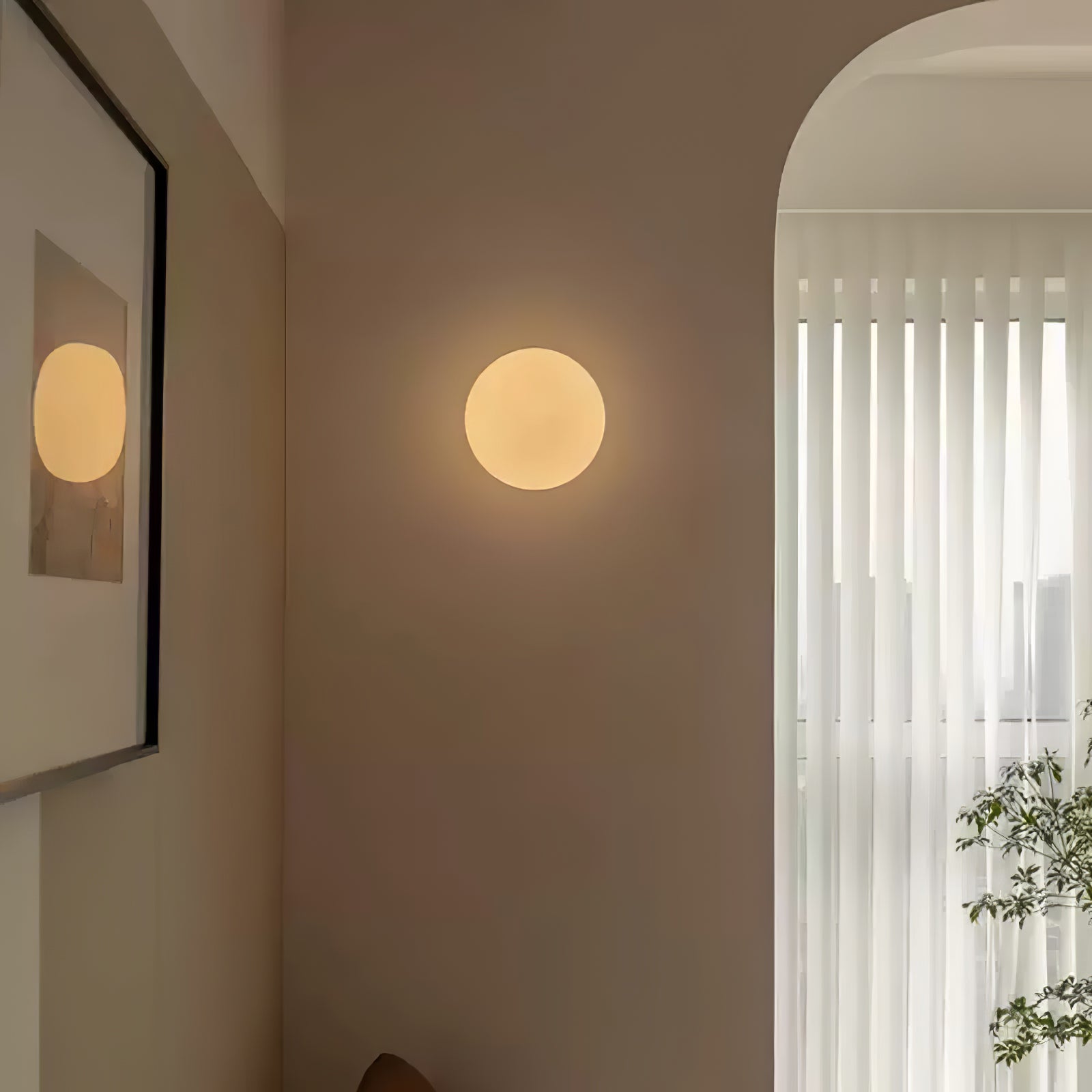 Glass Mini Orb Wall Lamp - Letslighting