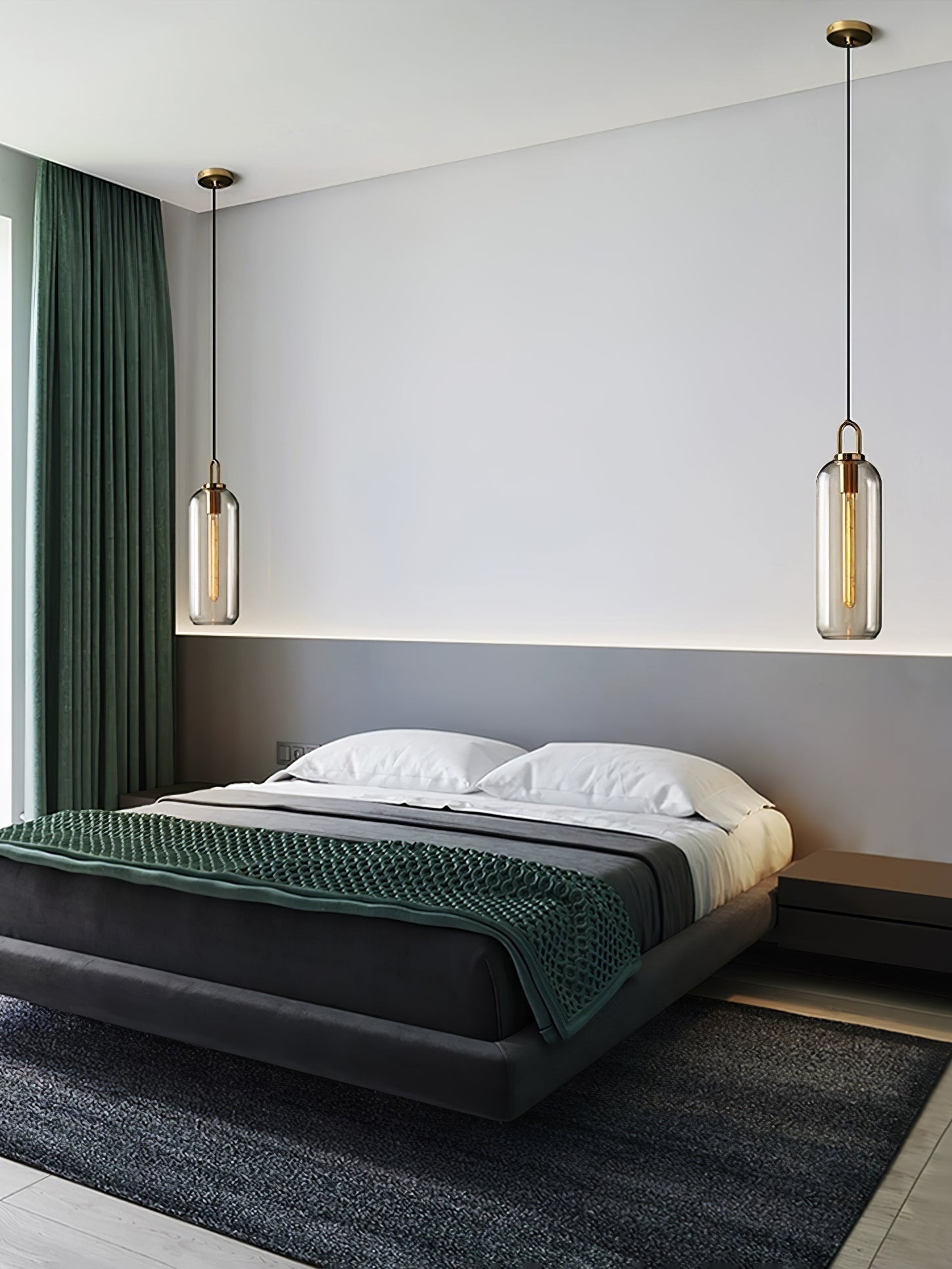 Pendulum Glass Pendant Lamp - Letslighting