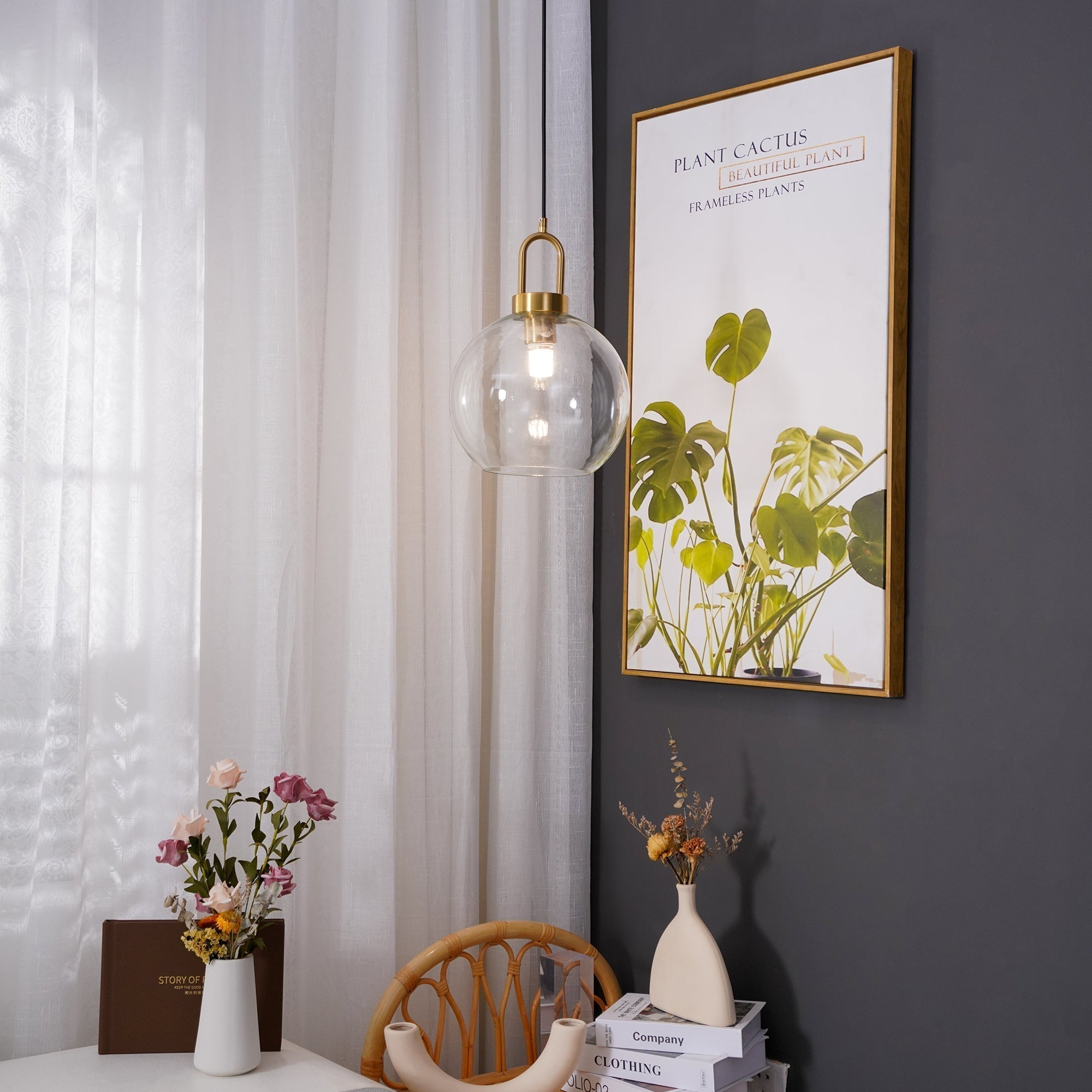 Pendulum Glass Pendant Lamp - Letslighting