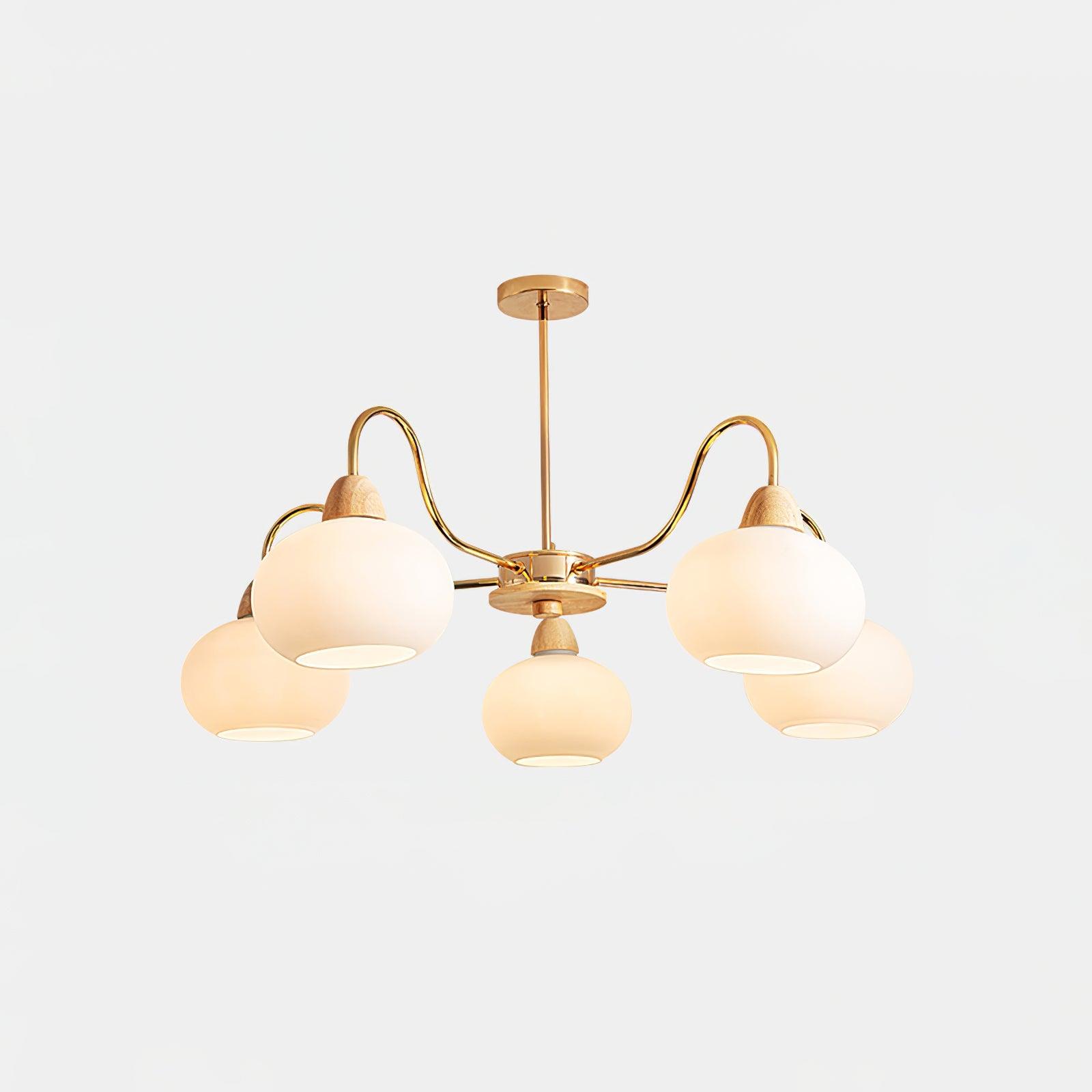 Zevena Glass Chandelier - Letslighting