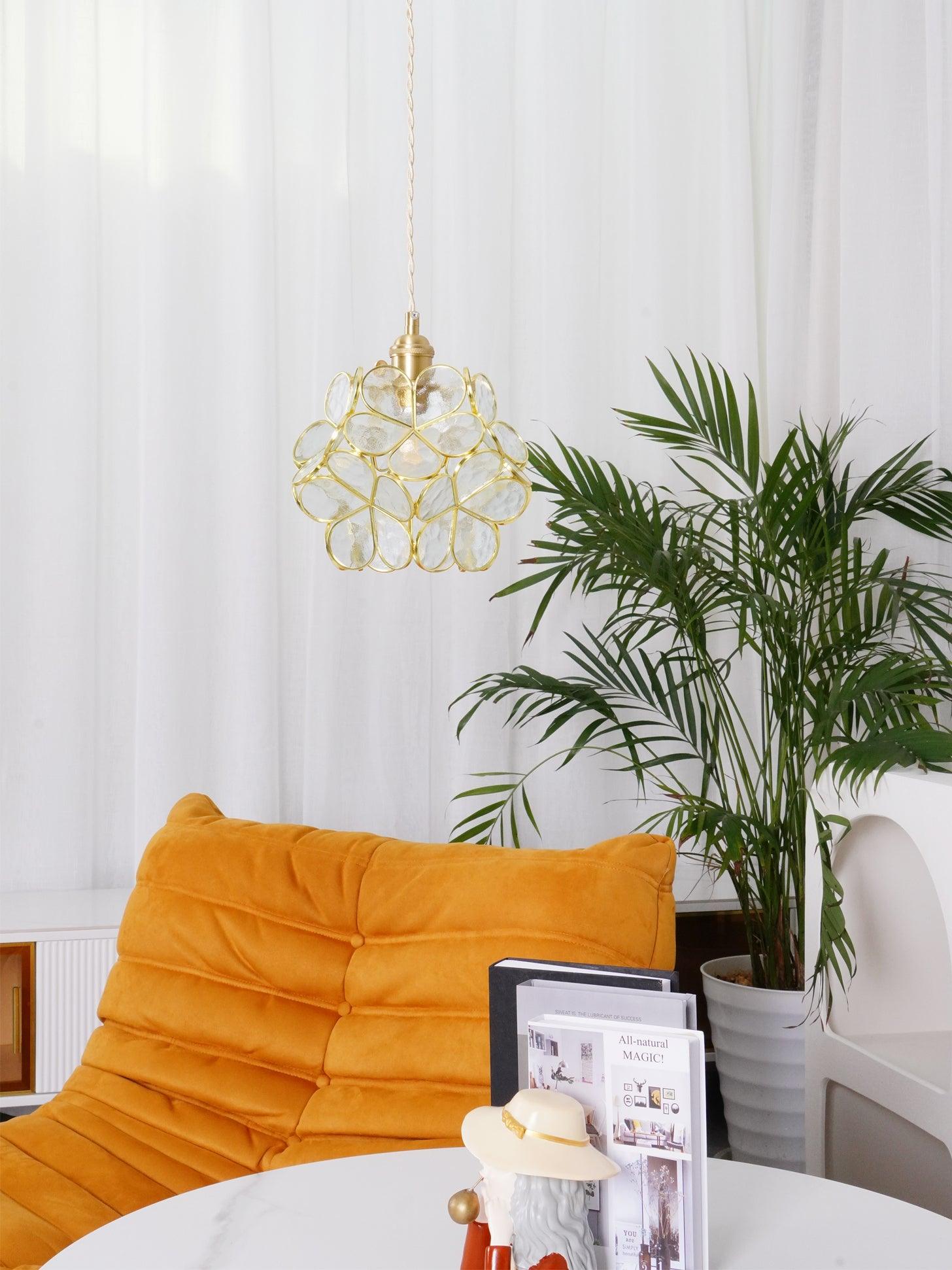 Glass Petal Pendant Light - Letslighting