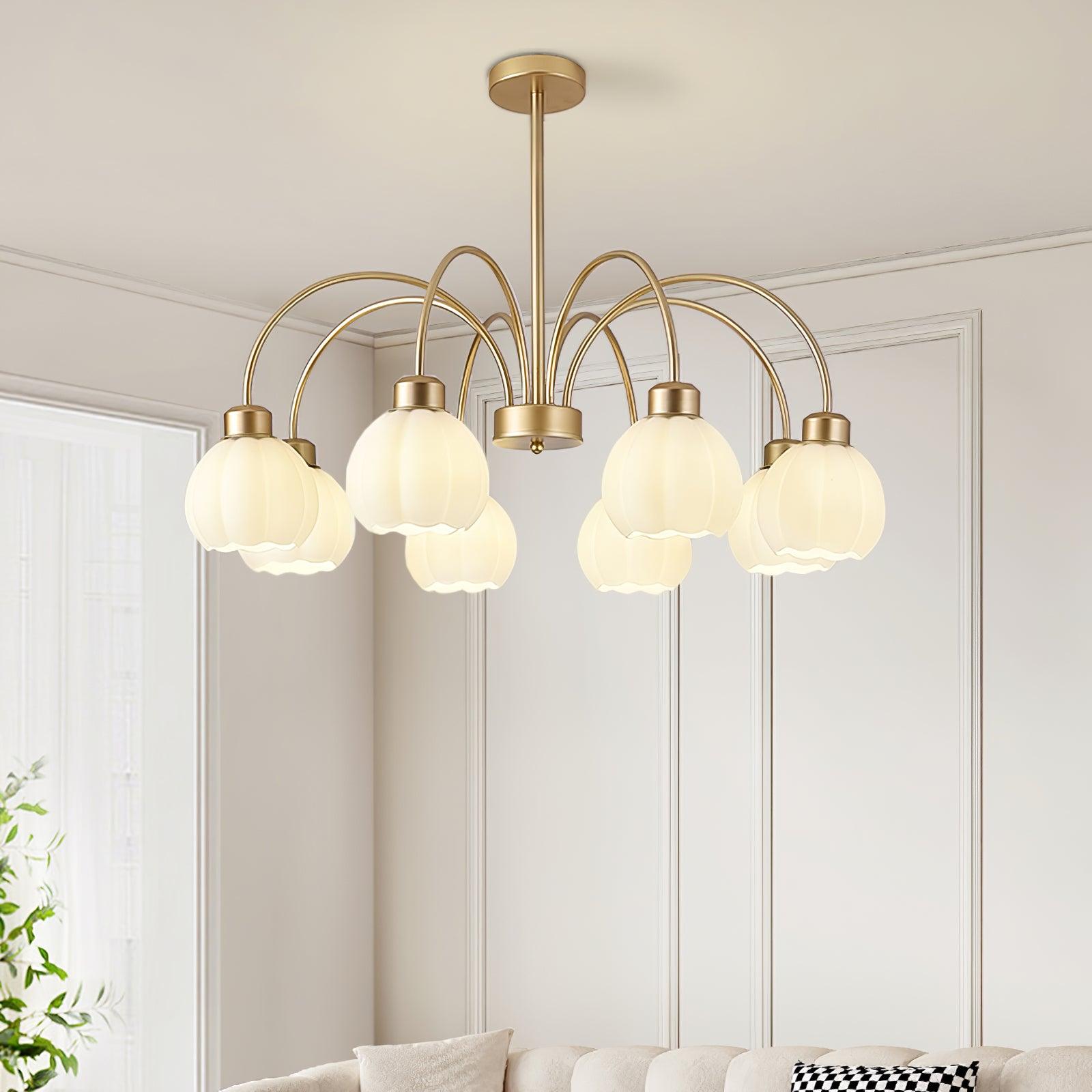 Sawyer Vintage Metal Chandelier - Letslighting