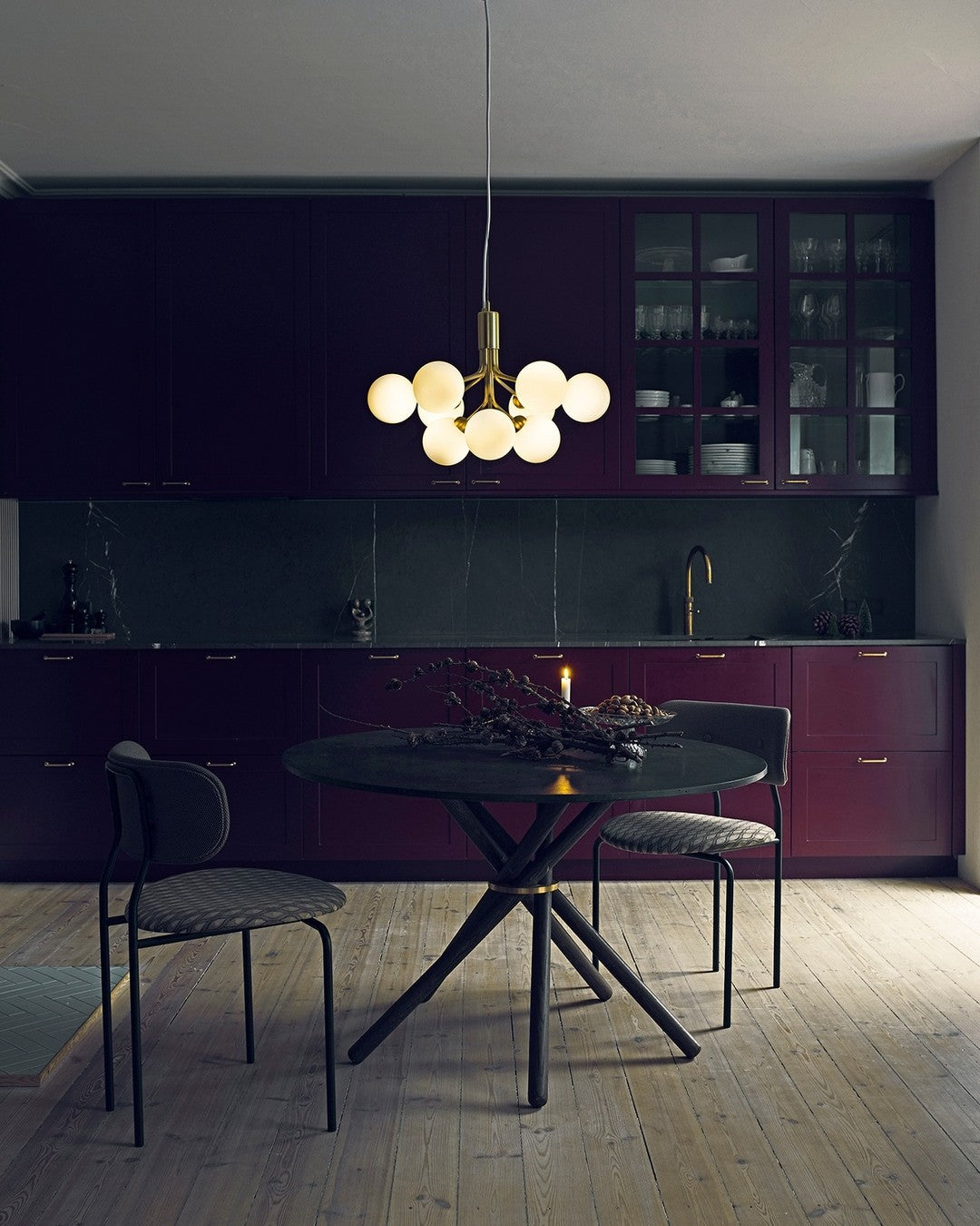 Glass Sphere Cluster Chandelier - Letslighting