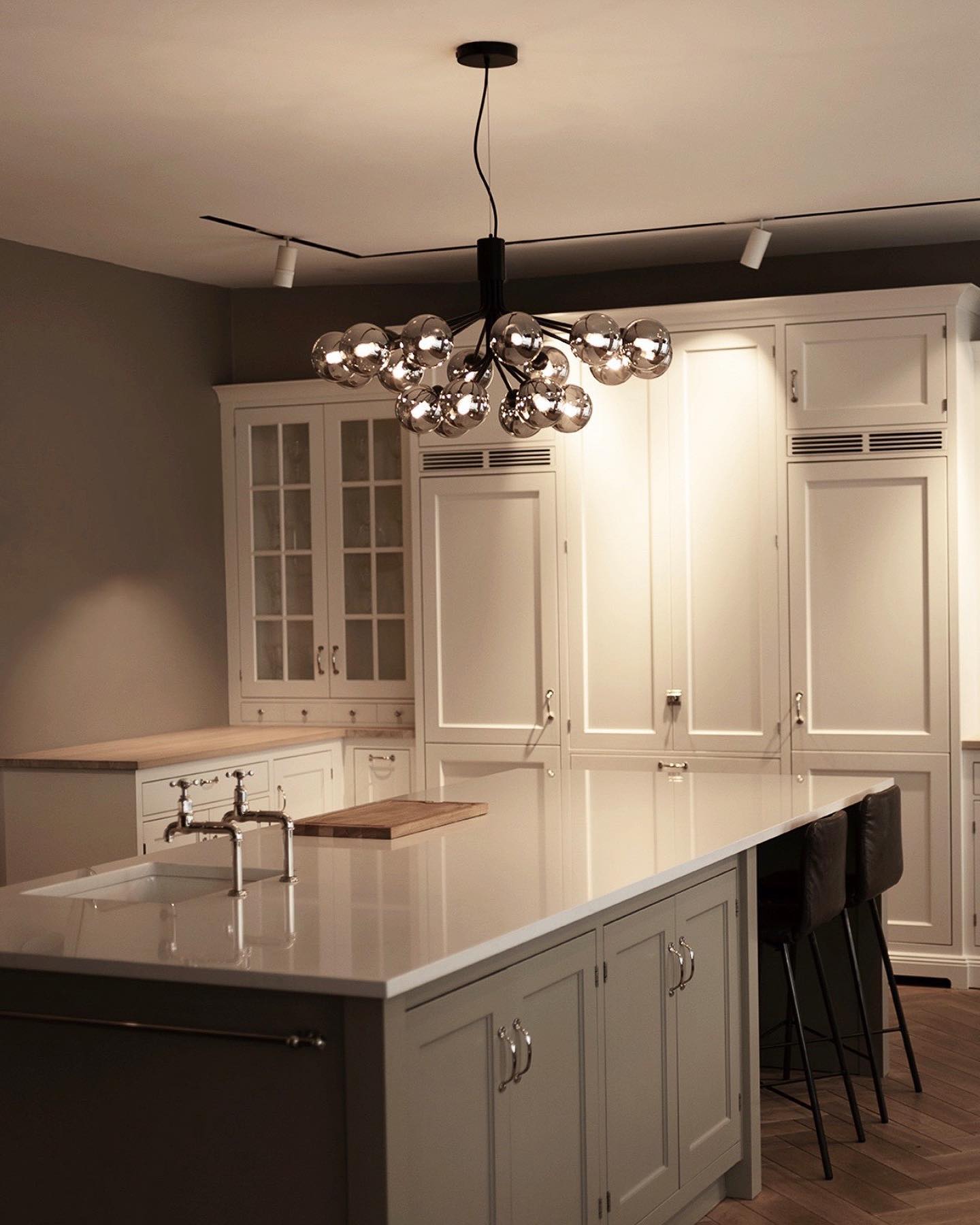 Glass Sphere Cluster Chandelier - Letslighting